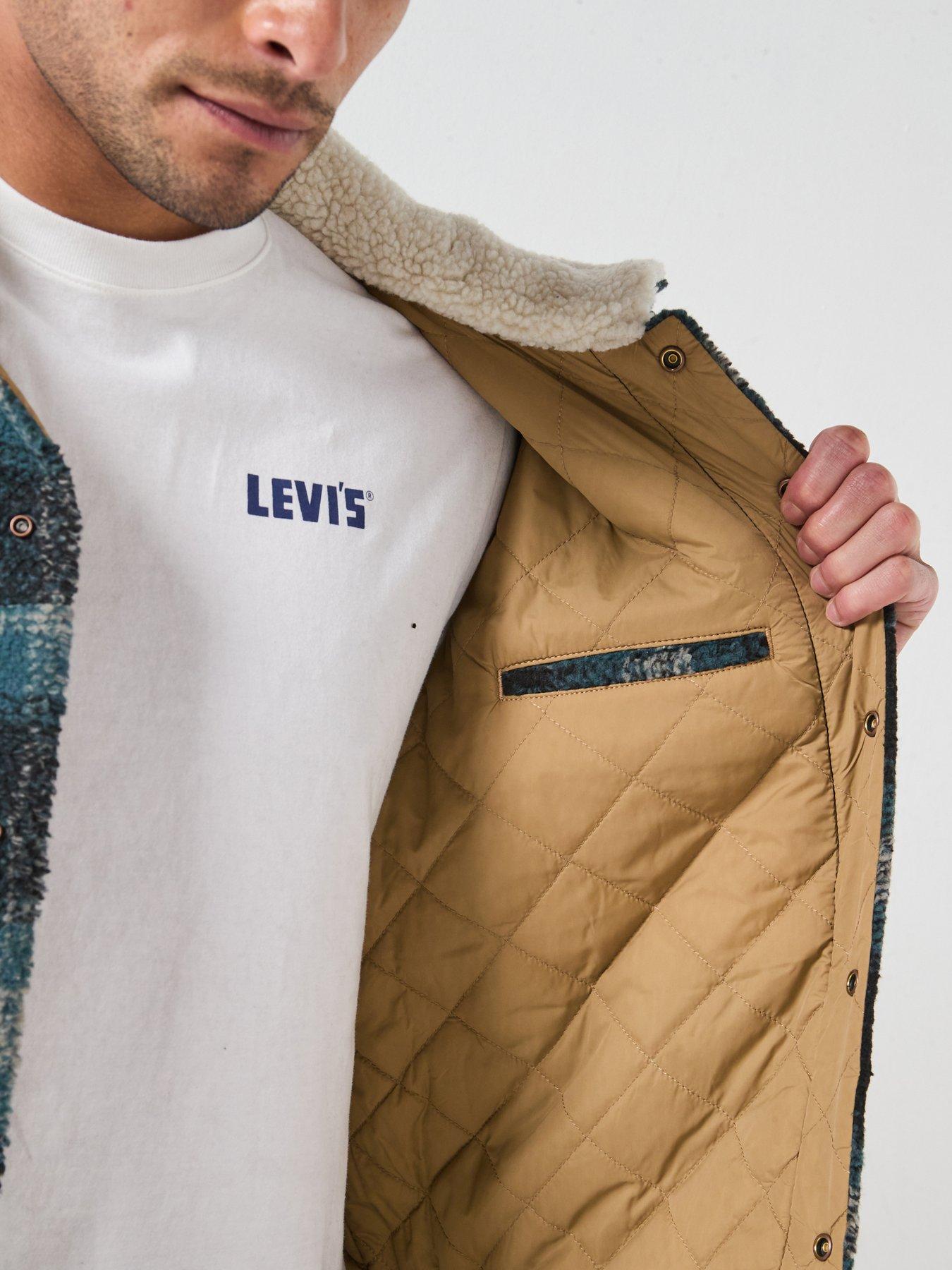 Image 6 of 6 of Levi's Men's Sherpa Fleece Trucker Jacket - Multi