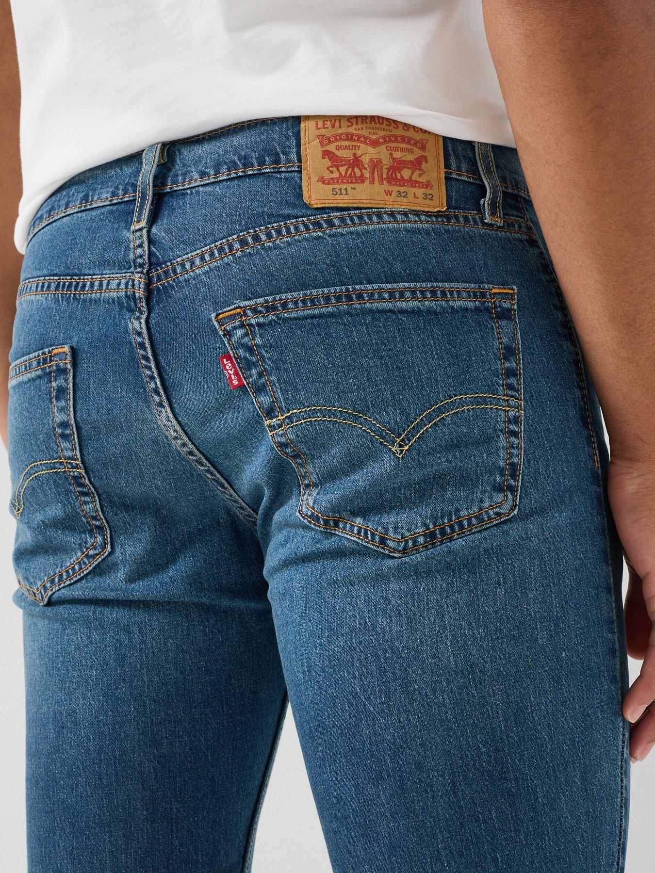 Image 5 of 5 of Levi's Regular Slim Chino Trousers - Dark Blue