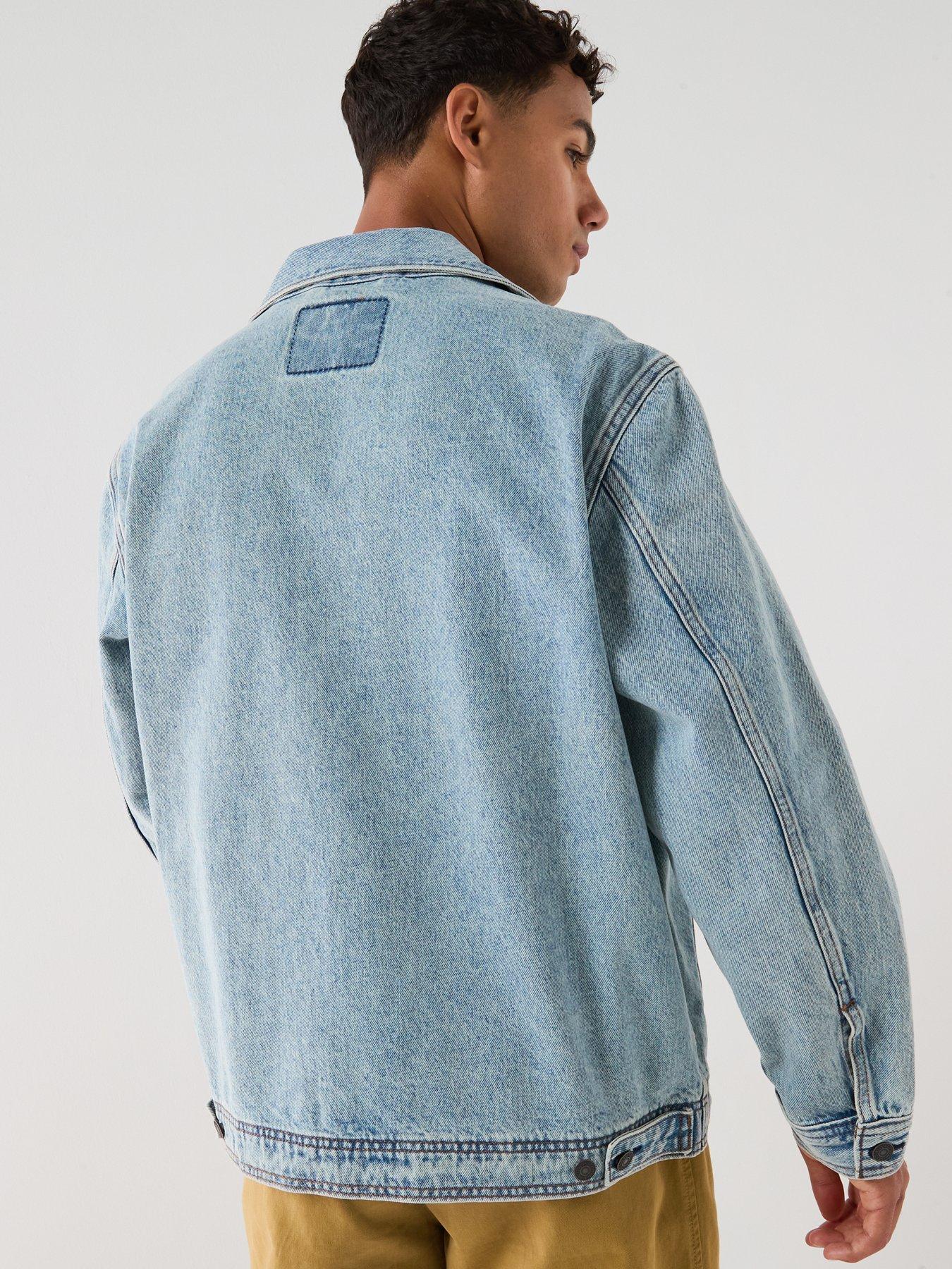 Image 2 of 6 of Levi's Men's Walnut Springs Trucker Jacket - Light Blue