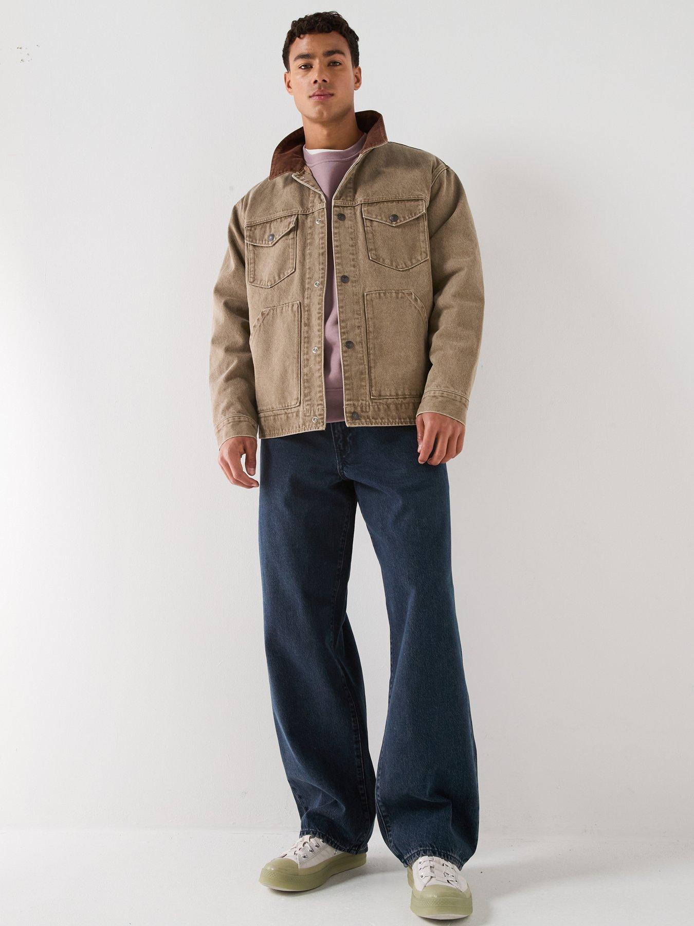 Image 3 of 5 of Levi's Men's Munroe Trucker Jacket - Beige