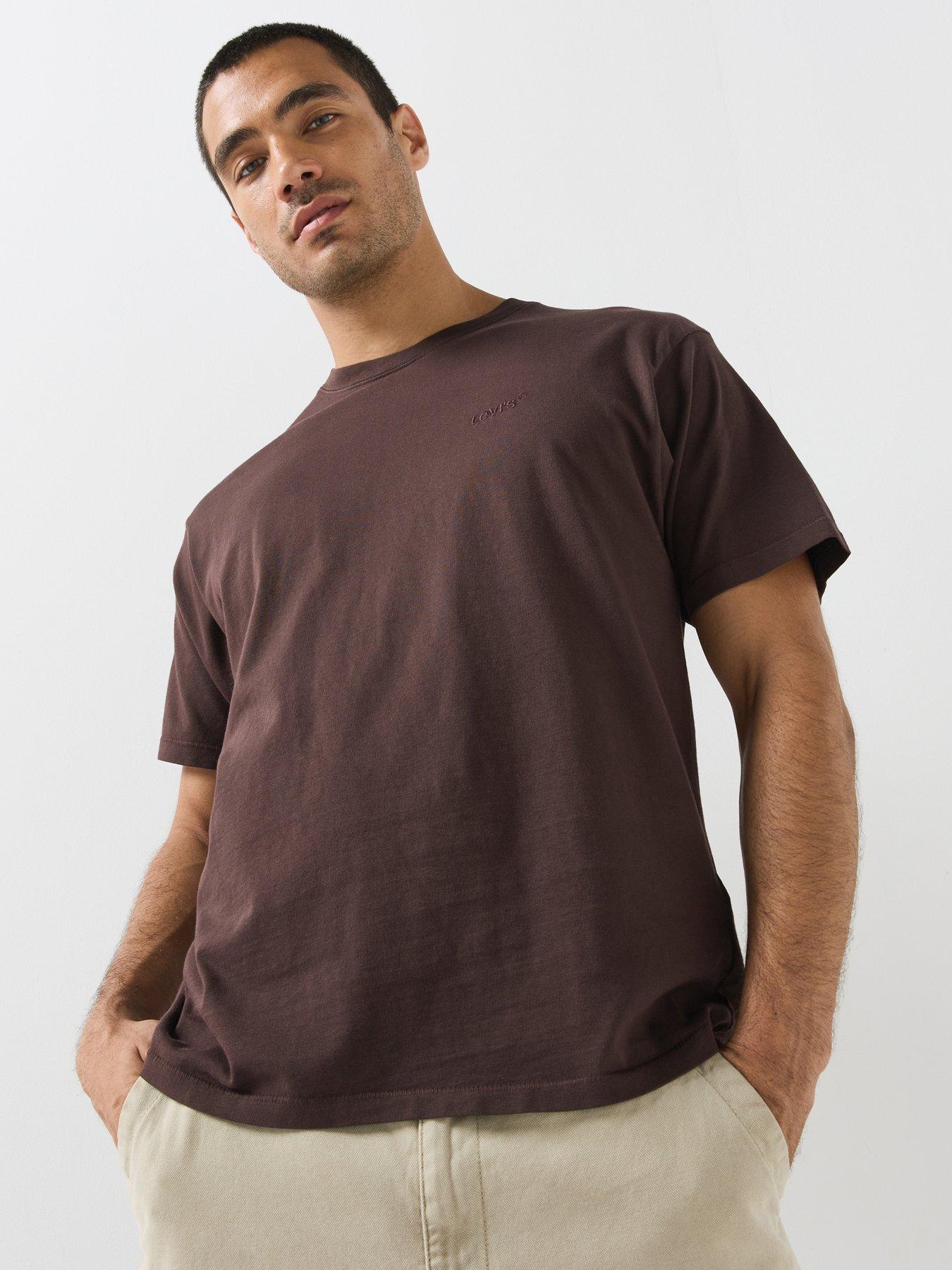 Image 1 of 4 of Levi's Red Tab Vintage Fit Short Sleeve T-Shirt - Brown
