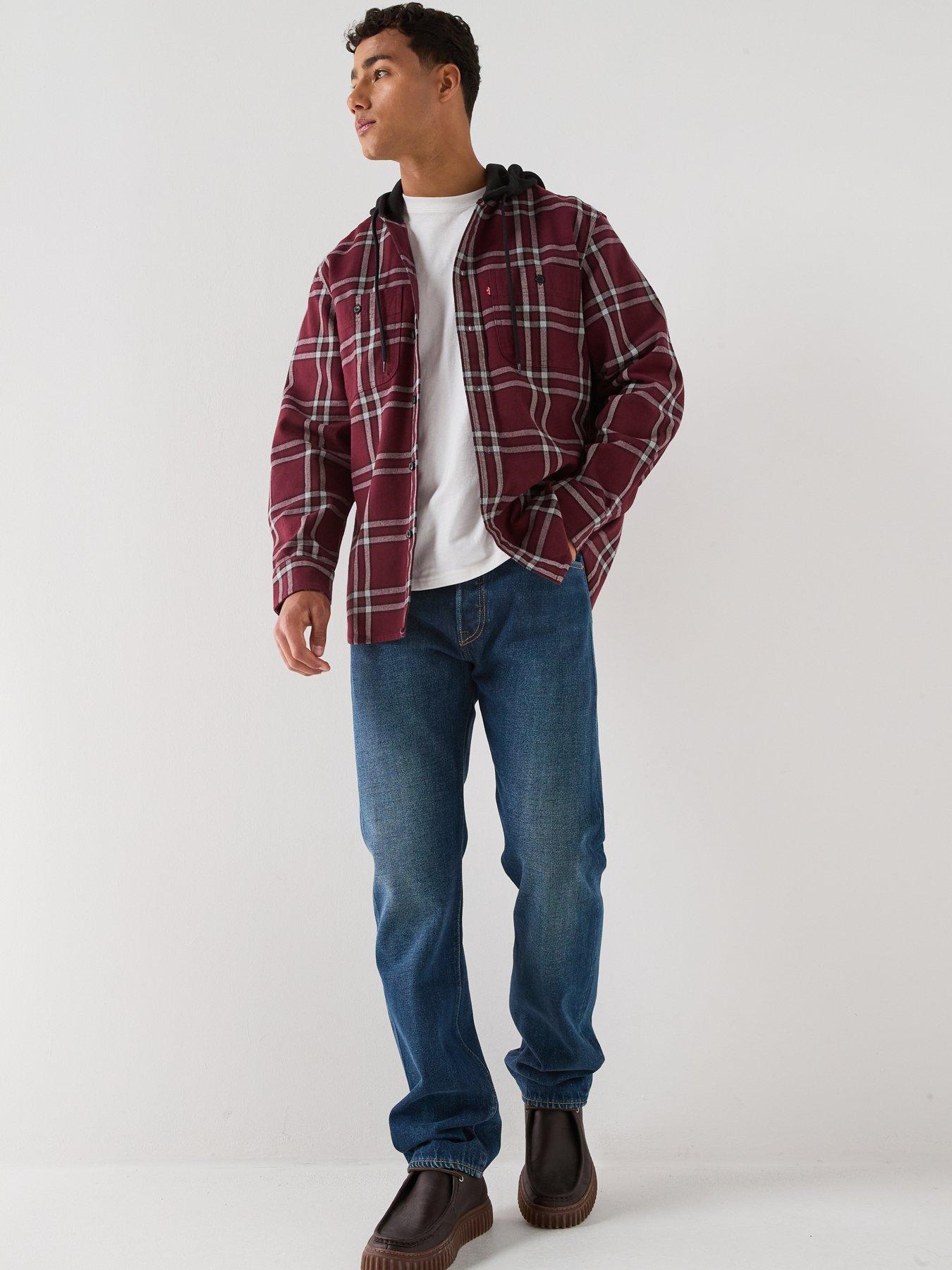 Image 5 of 5 of Levi's 501 Original Straight Fit Jeans - Terra Linda - Dark Blue