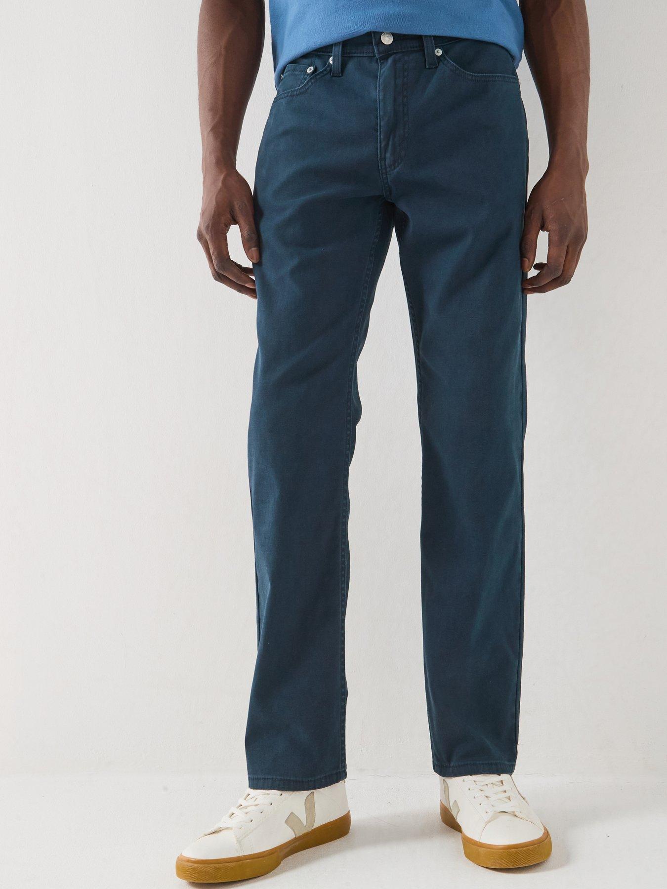 Levi's 514 Straight Trousers - Navy