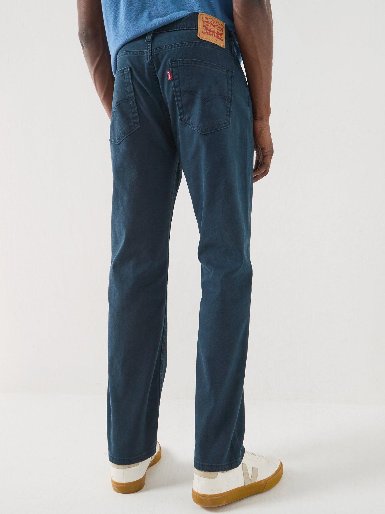 Image 2 of 5 of Levi's 514 Straight Trousers - Navy