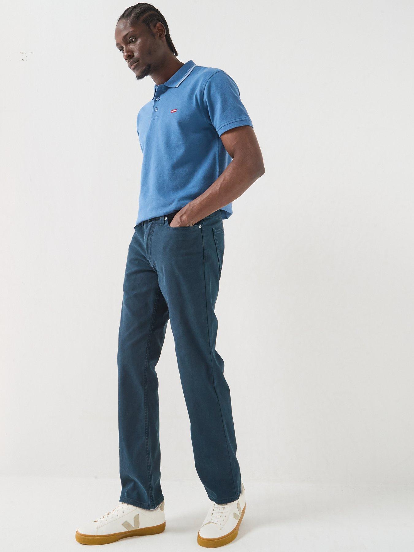 Image 4 of 5 of Levi's 514 Straight Trousers - Navy
