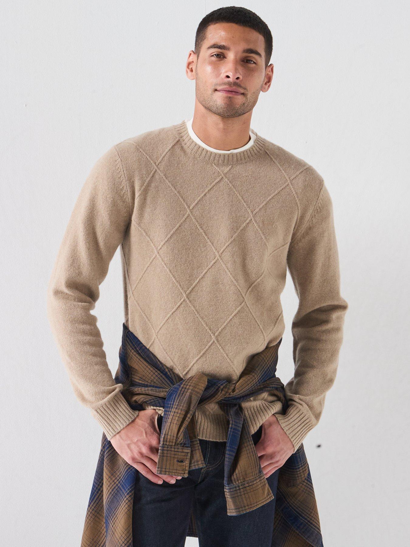 Image 1 of 6 of Levi's Original Housemark Knitted Jumper - Beige