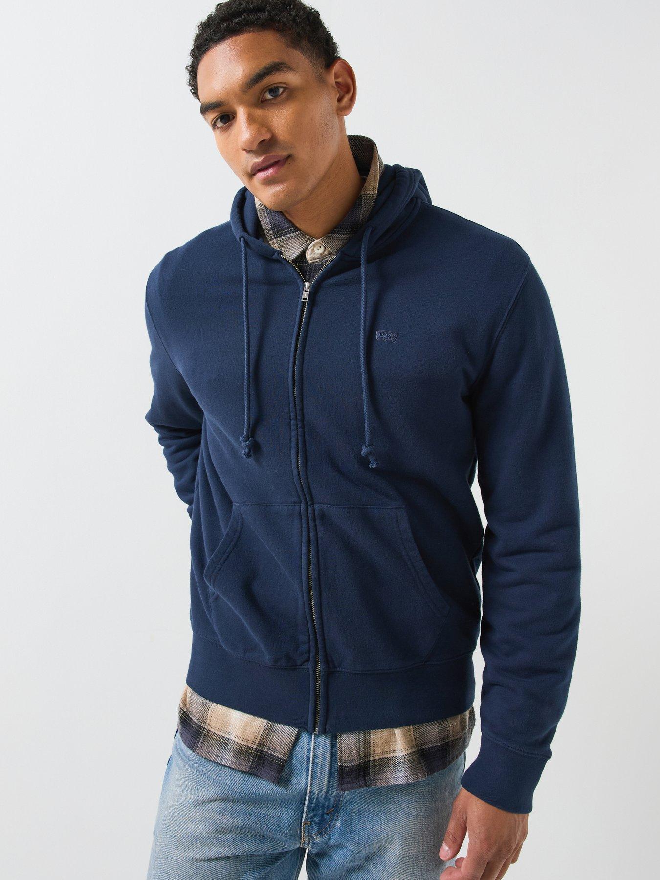 Levi's Original Zip-Up Hoodie - Blue