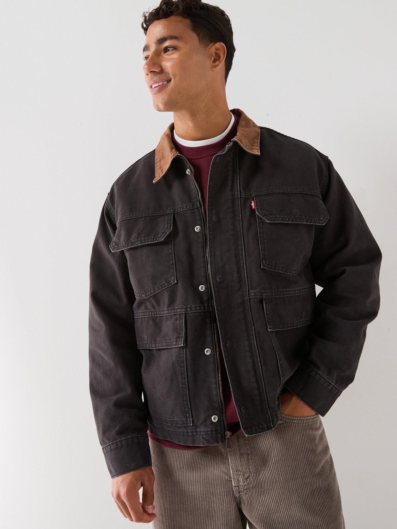 Image 1 of 6 of Levi's Men's East Port Denim Jacket - Black