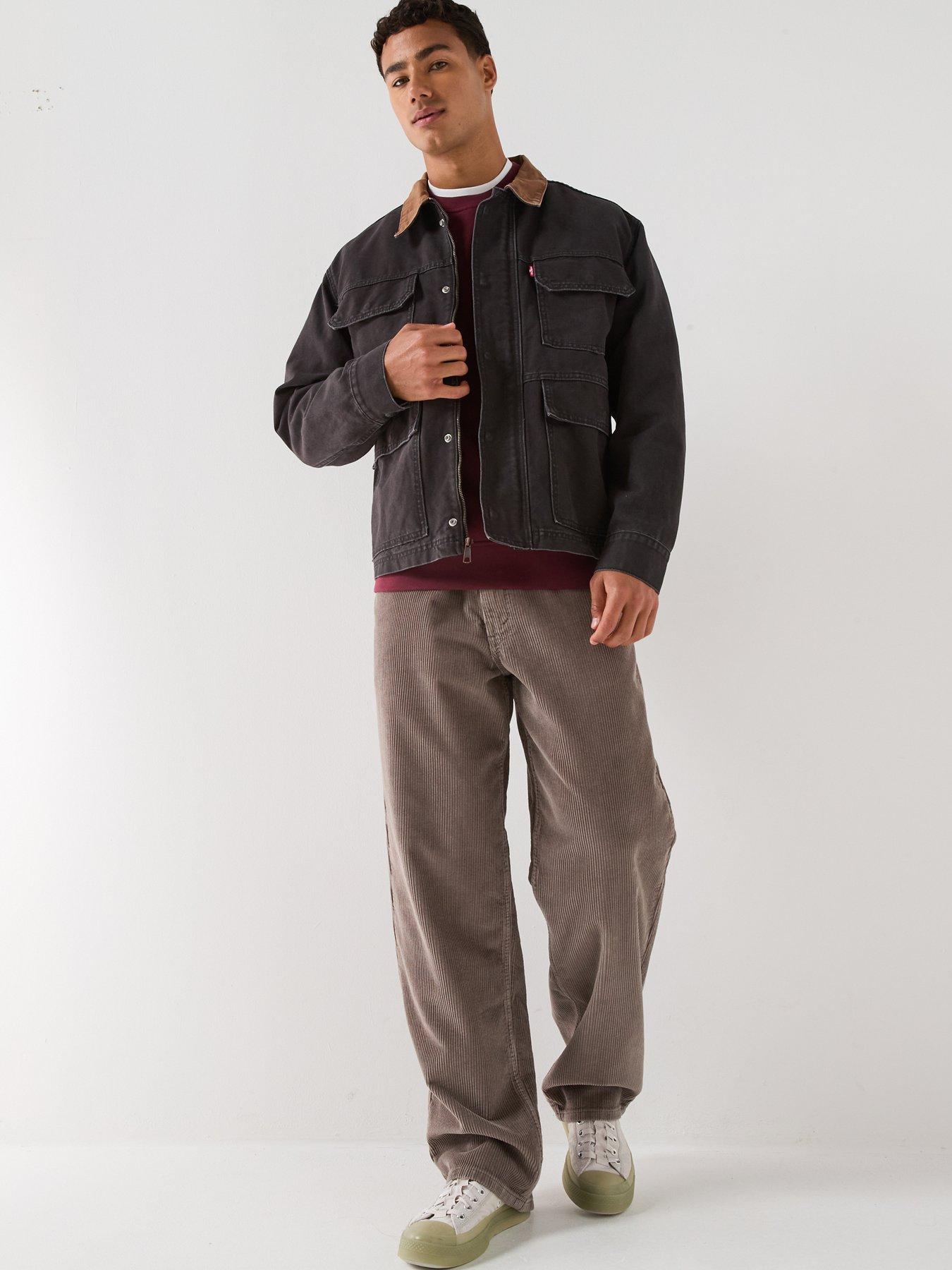 Image 3 of 6 of Levi's Men's East Port Denim Jacket - Black
