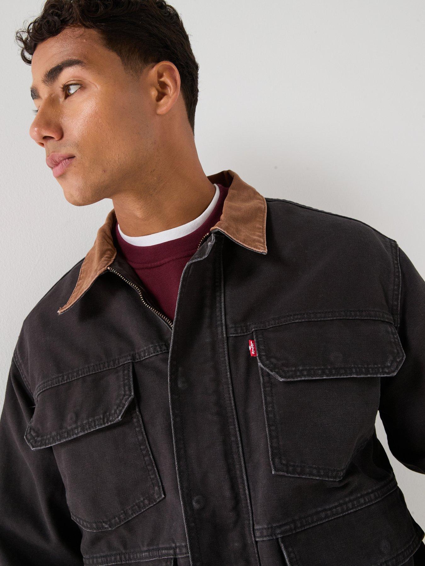 Image 5 of 6 of Levi's Men's East Port Denim Jacket - Black