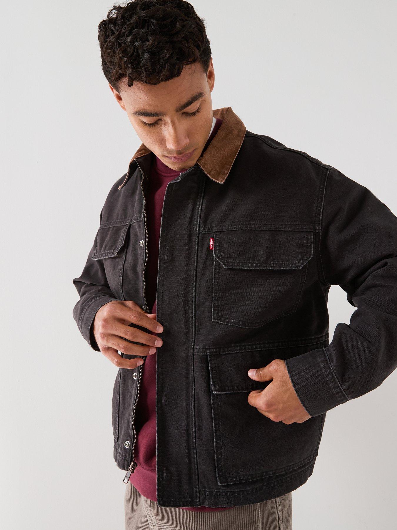 Image 6 of 6 of Levi's Men's East Port Denim Jacket - Black