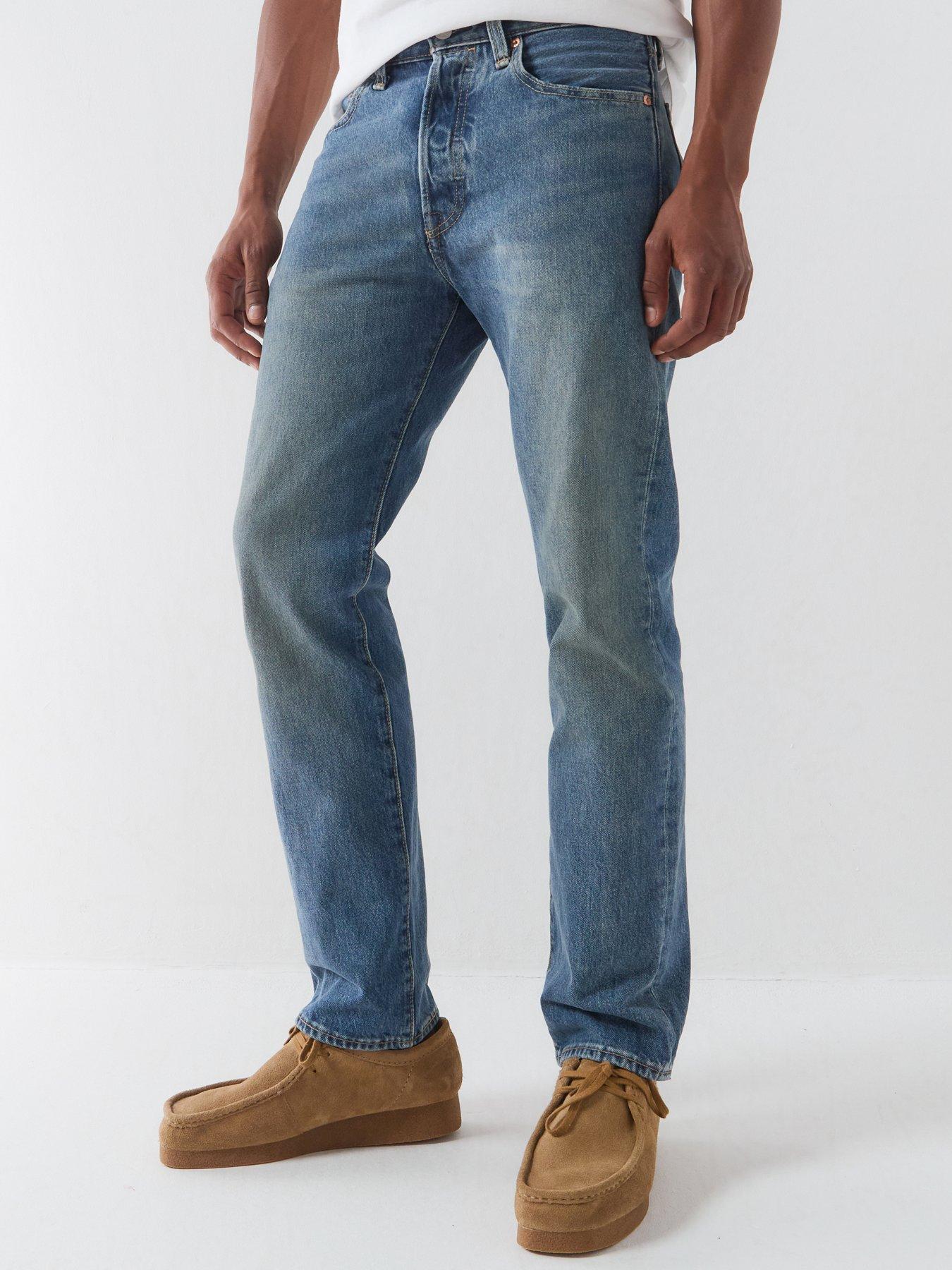 Levi's Levi's 501 Original Straight Fit Jeans - A Soft Spot - Light Blue