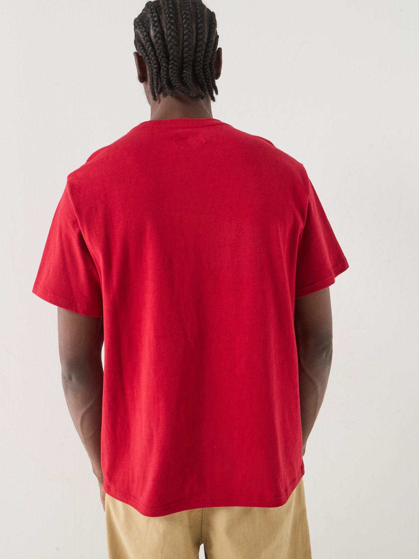 Image 2 of 5 of Levi's Levi's Short Sleeve Relaxed Fit T-shirt - Red