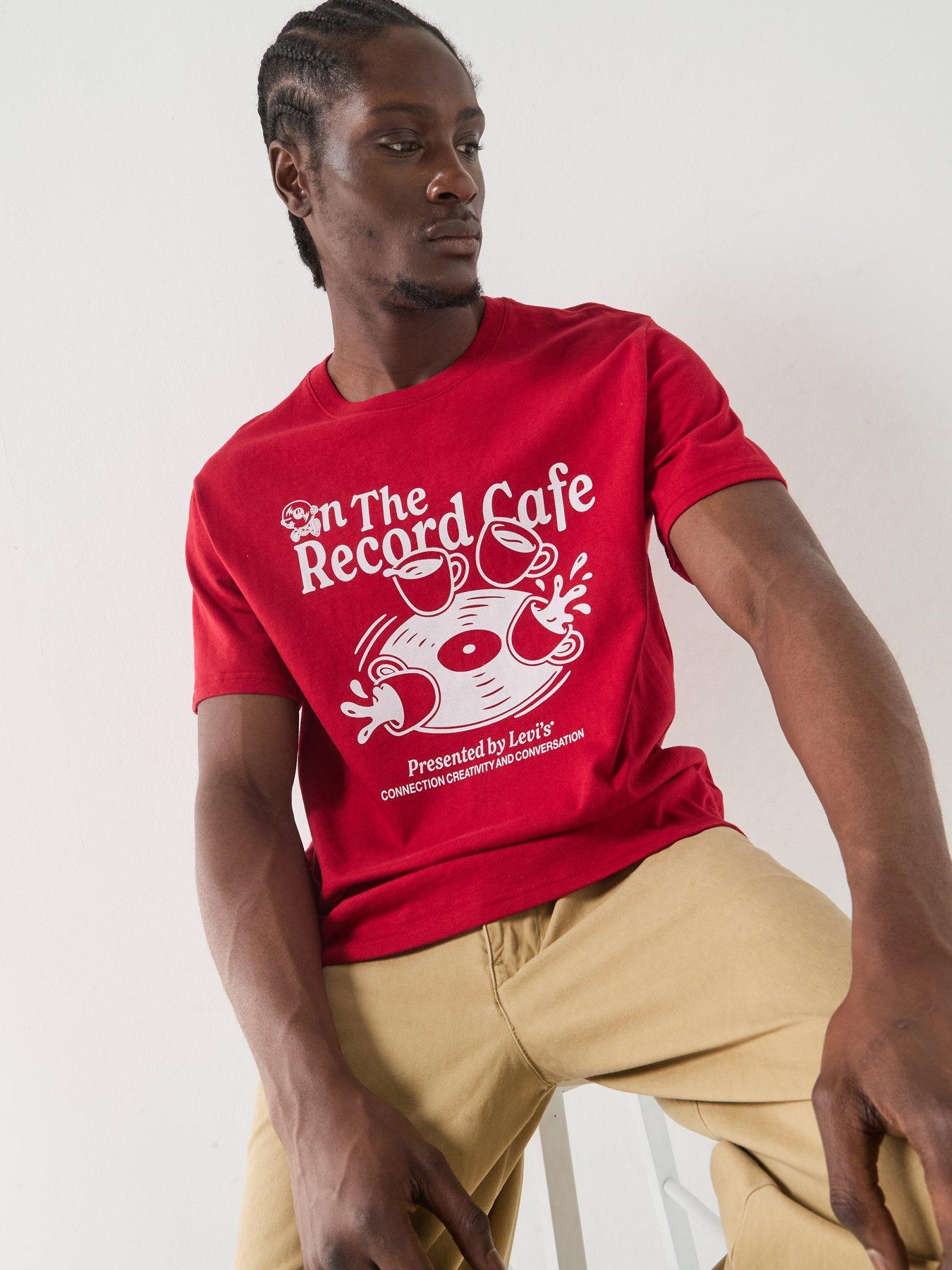 Image 5 of 5 of Levi's Levi's Short Sleeve Relaxed Fit T-shirt - Red