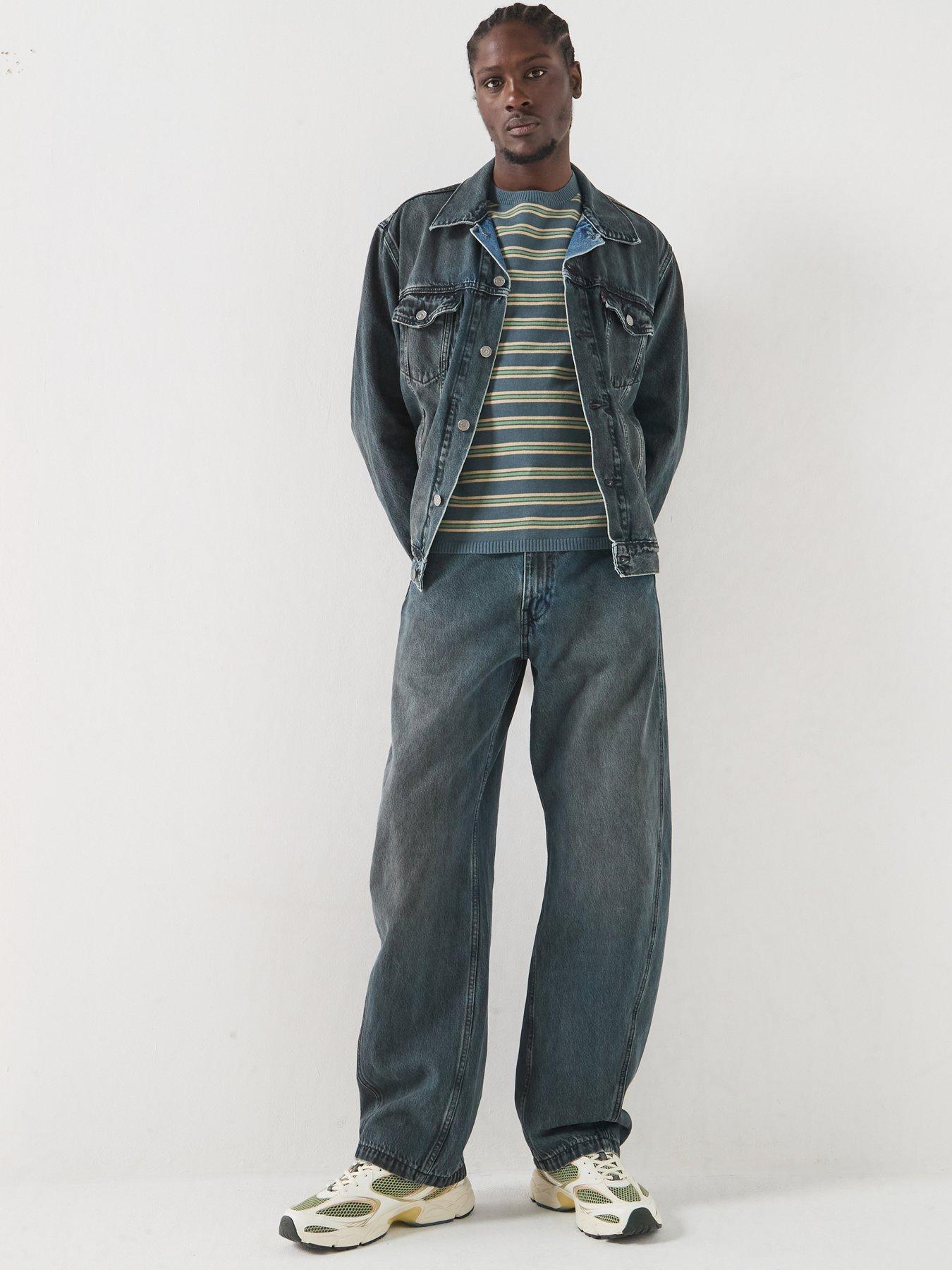 Image 3 of 5 of Levi's Short Sleeve Stripe Knitted T-Shirt - Multi
