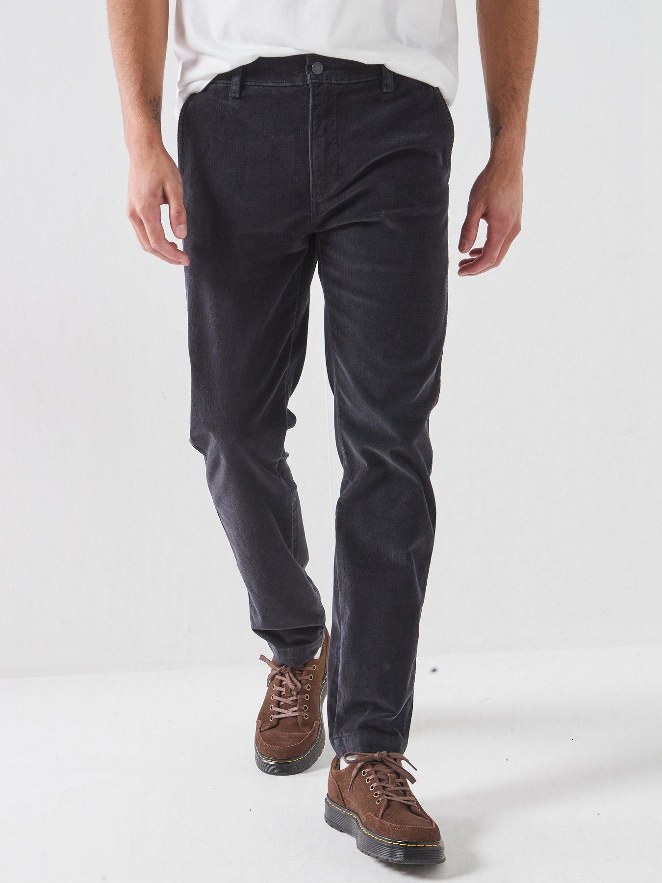 Image 1 of 5 of Levi's Men's XX Chino Standard Taper Corduroy Trousers - Black
