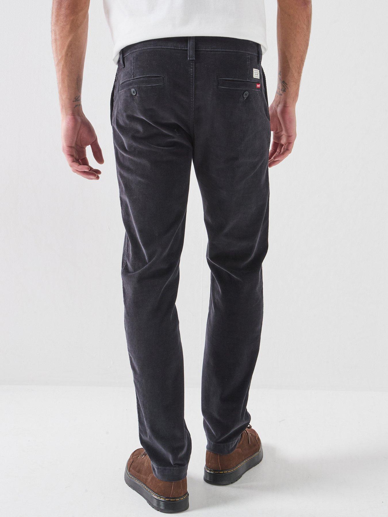 Image 2 of 5 of Levi's Men's XX Chino Standard Taper Corduroy Trousers - Black