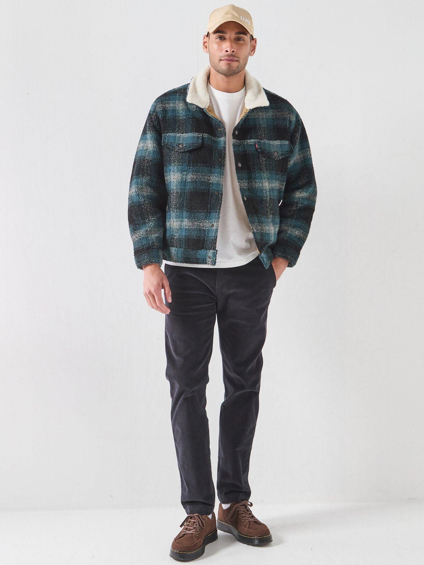 Image 3 of 5 of Levi's Men's XX Chino Standard Taper Corduroy Trousers - Black