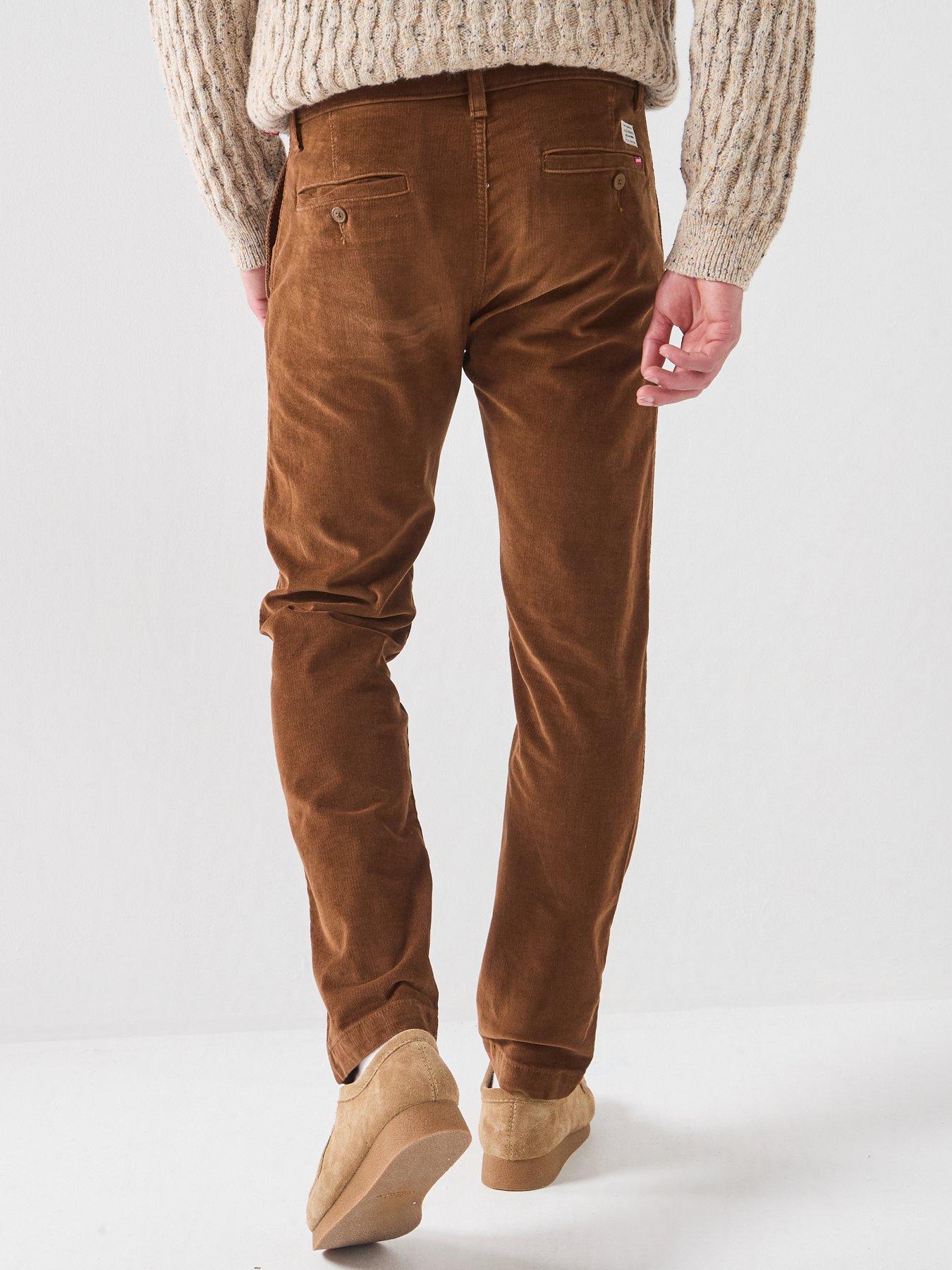 Image 2 of 6 of Levi's Men's XX Chino Standard Taper Corduroy Trousers - Brown
