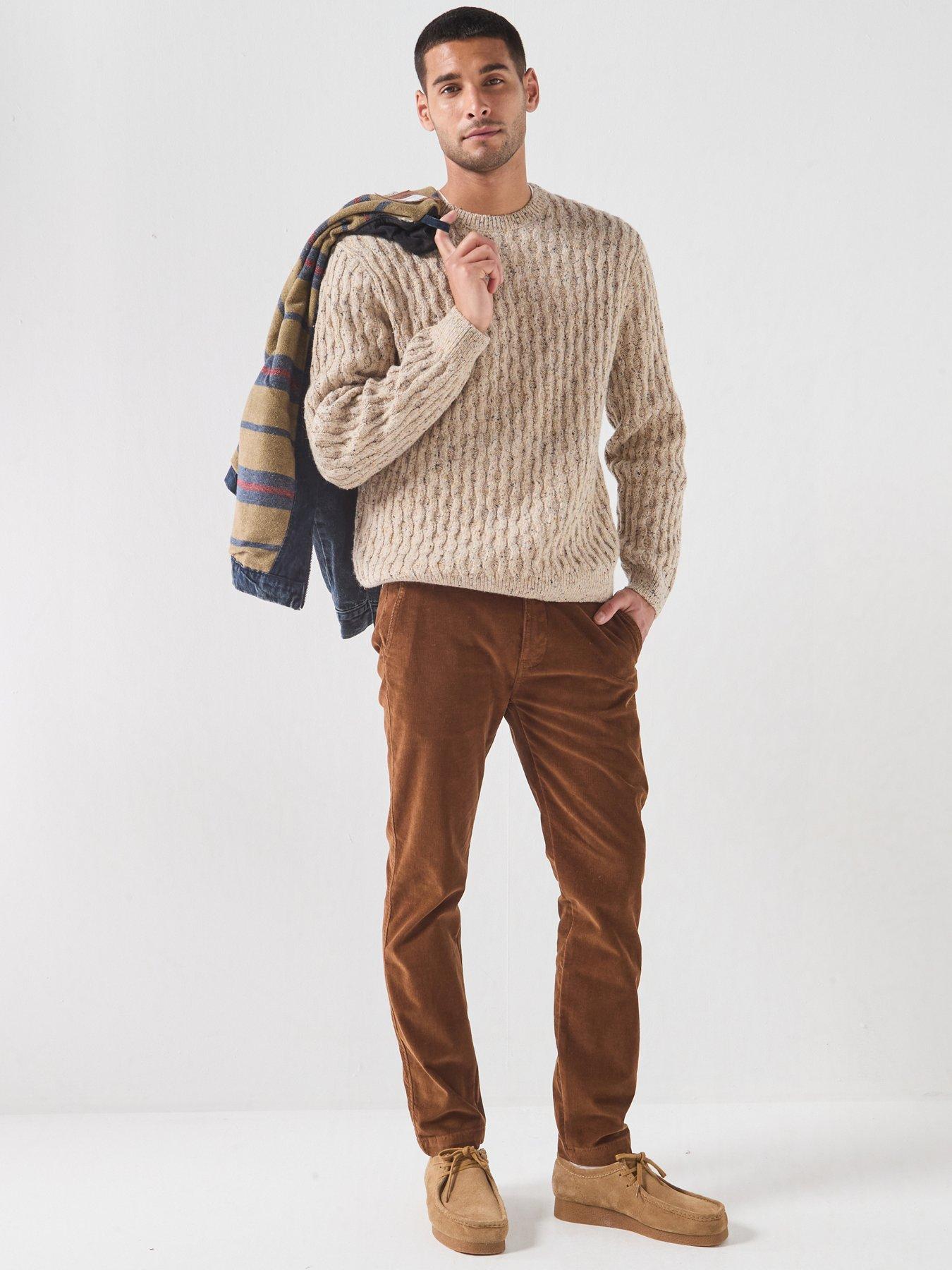 Image 4 of 6 of Levi's Men's XX Chino Standard Taper Corduroy Trousers - Brown