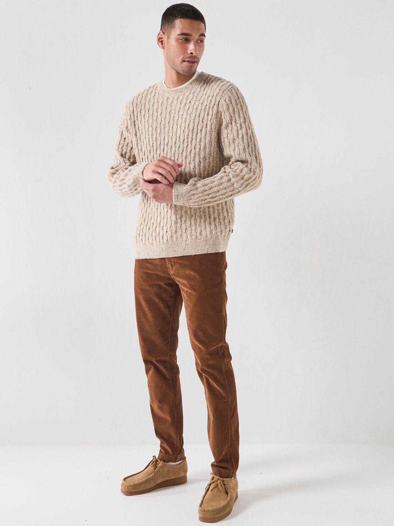 Image 5 of 6 of Levi's Men's XX Chino Standard Taper Corduroy Trousers - Brown