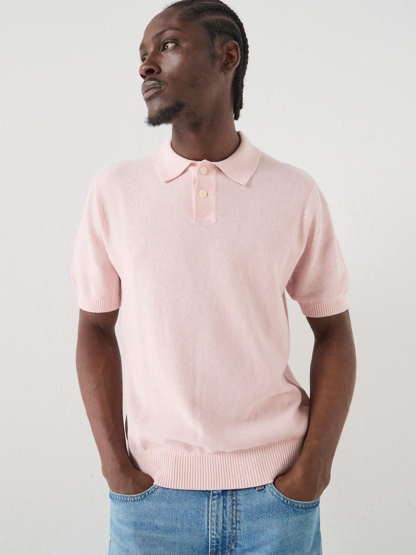 Levi's Knitted Polo Shirt - Pink