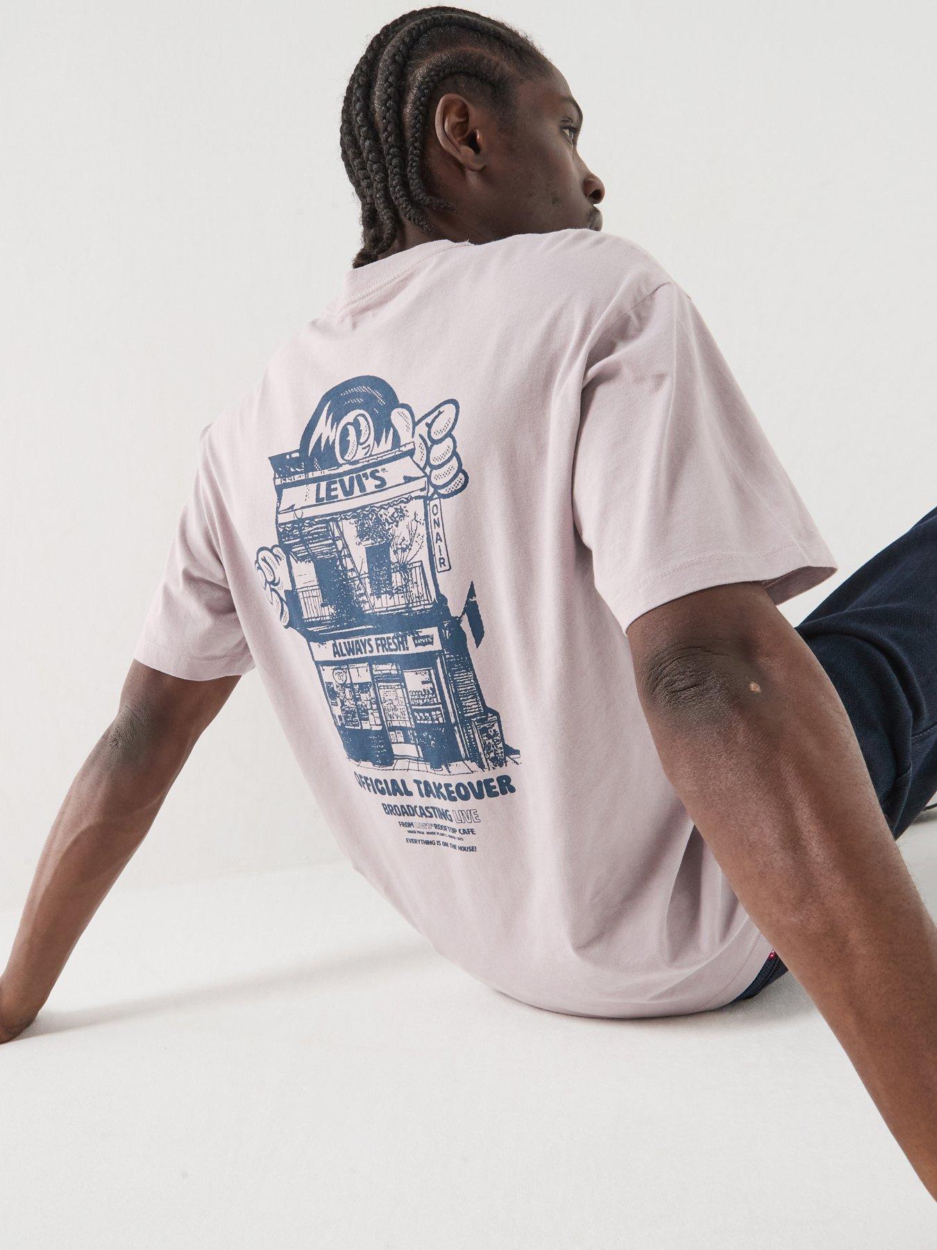 Levi's Vintage Fit Music Graphic Short Sleeve T-Shirt - Grey