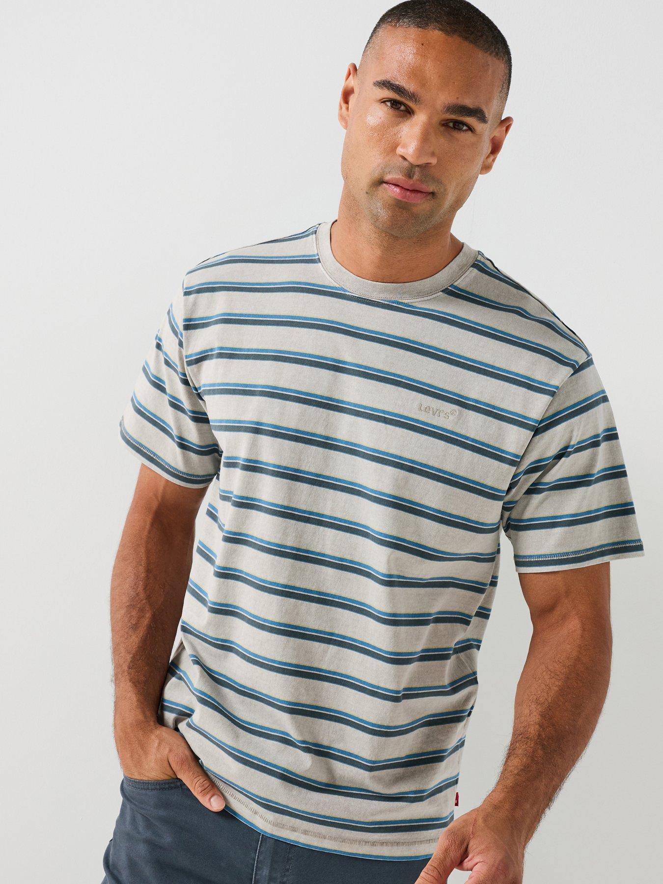 Levi's Stripe Vintage Fit T-Shirt - Blue