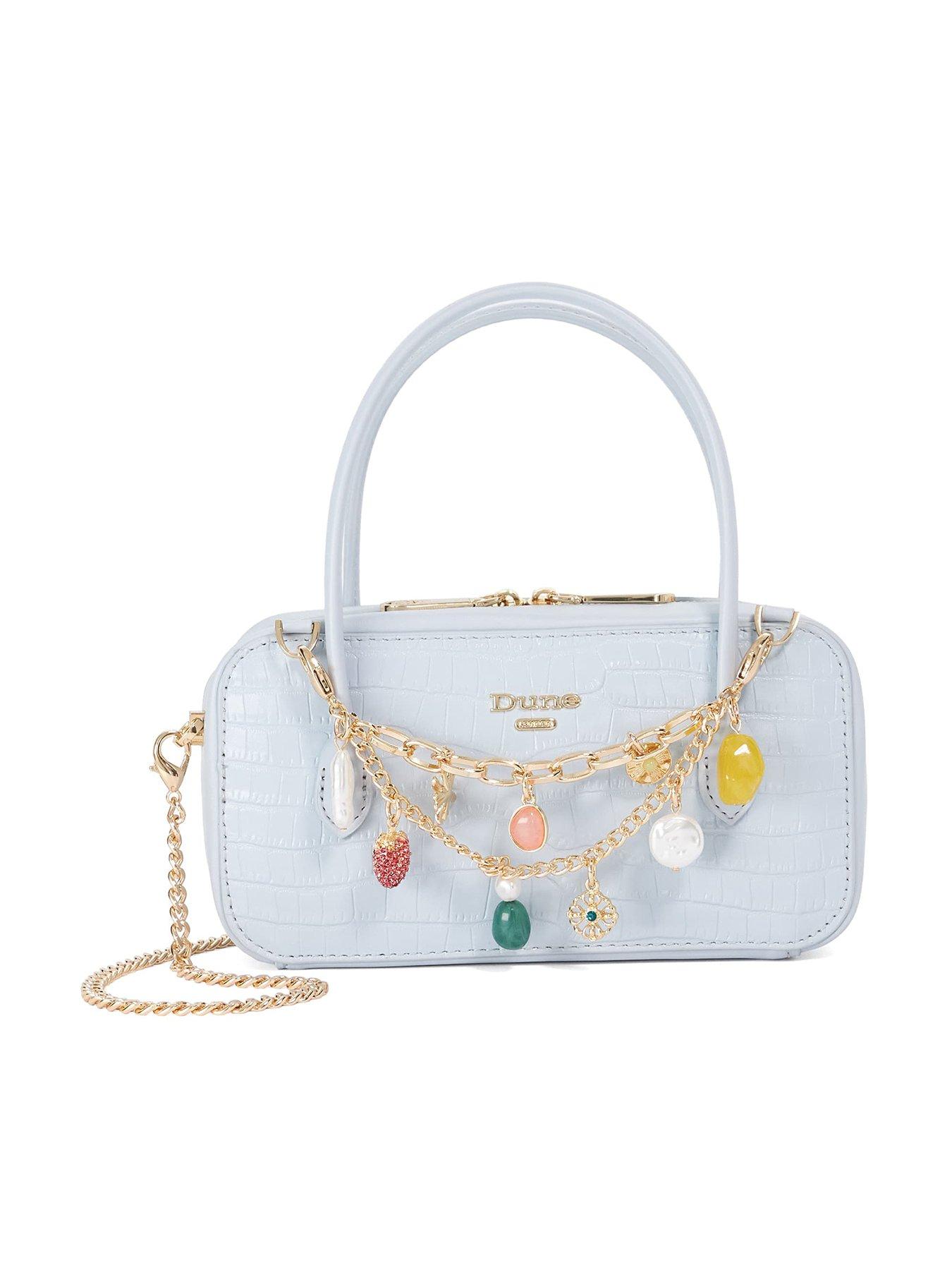 Dune London Song Acess Shoulder Bag - Blue