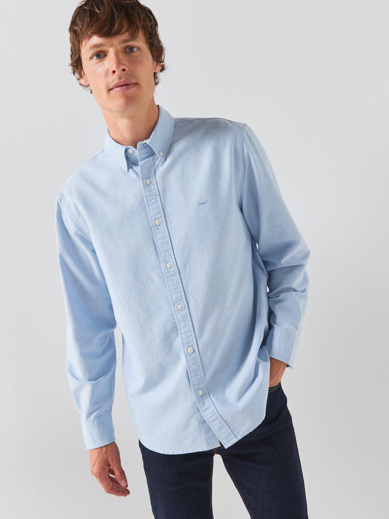 Levi's Authentic Button Down Long Sleeve Shirt - Light Blue