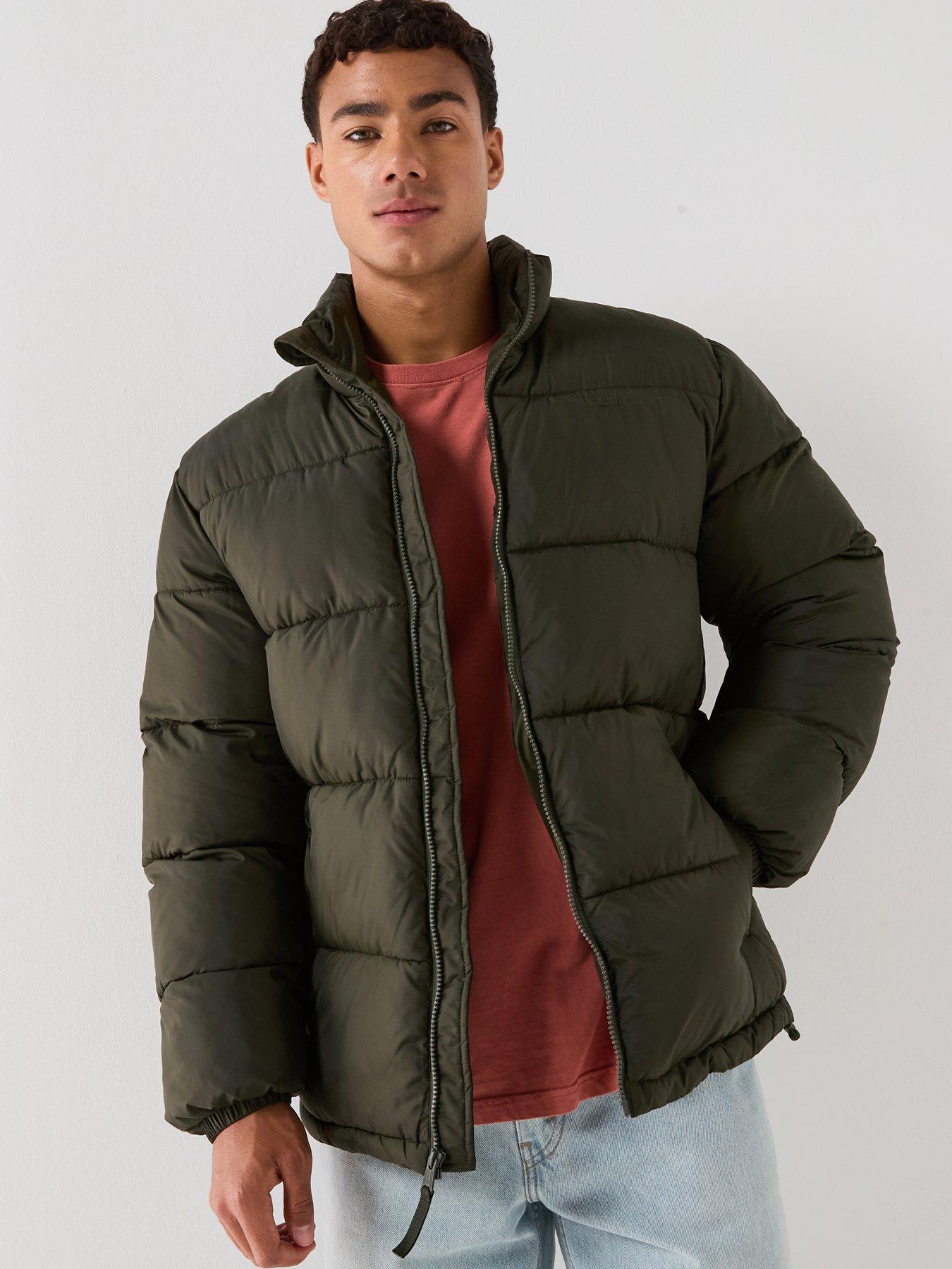 Image 1 of 6 of Levi's Men's Piedmont Short Insulated Puffer Jacket - Green