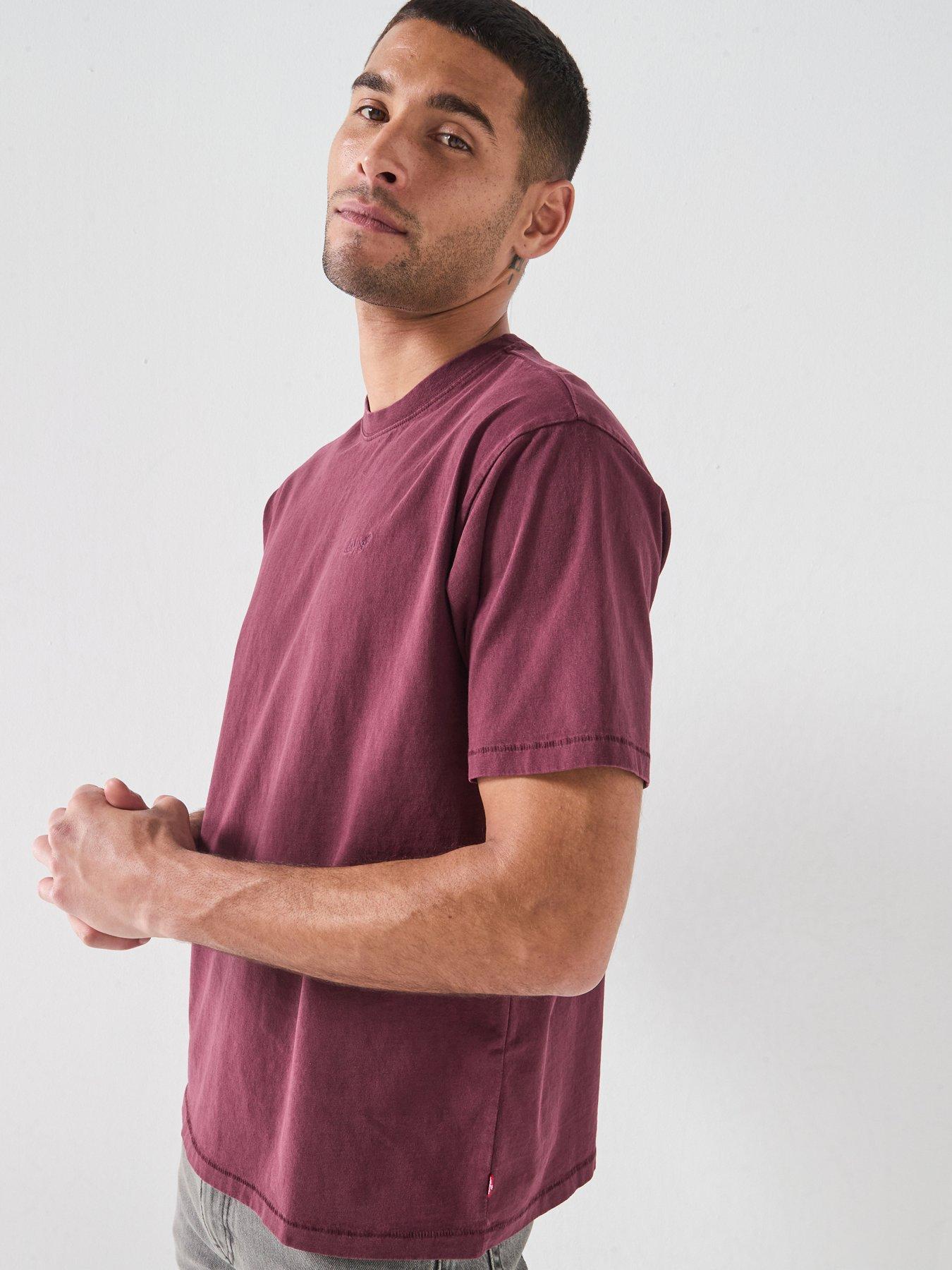 Image 5 of 6 of Levi's Men's Red Tab Vintage Cotton T-Shirt - Red