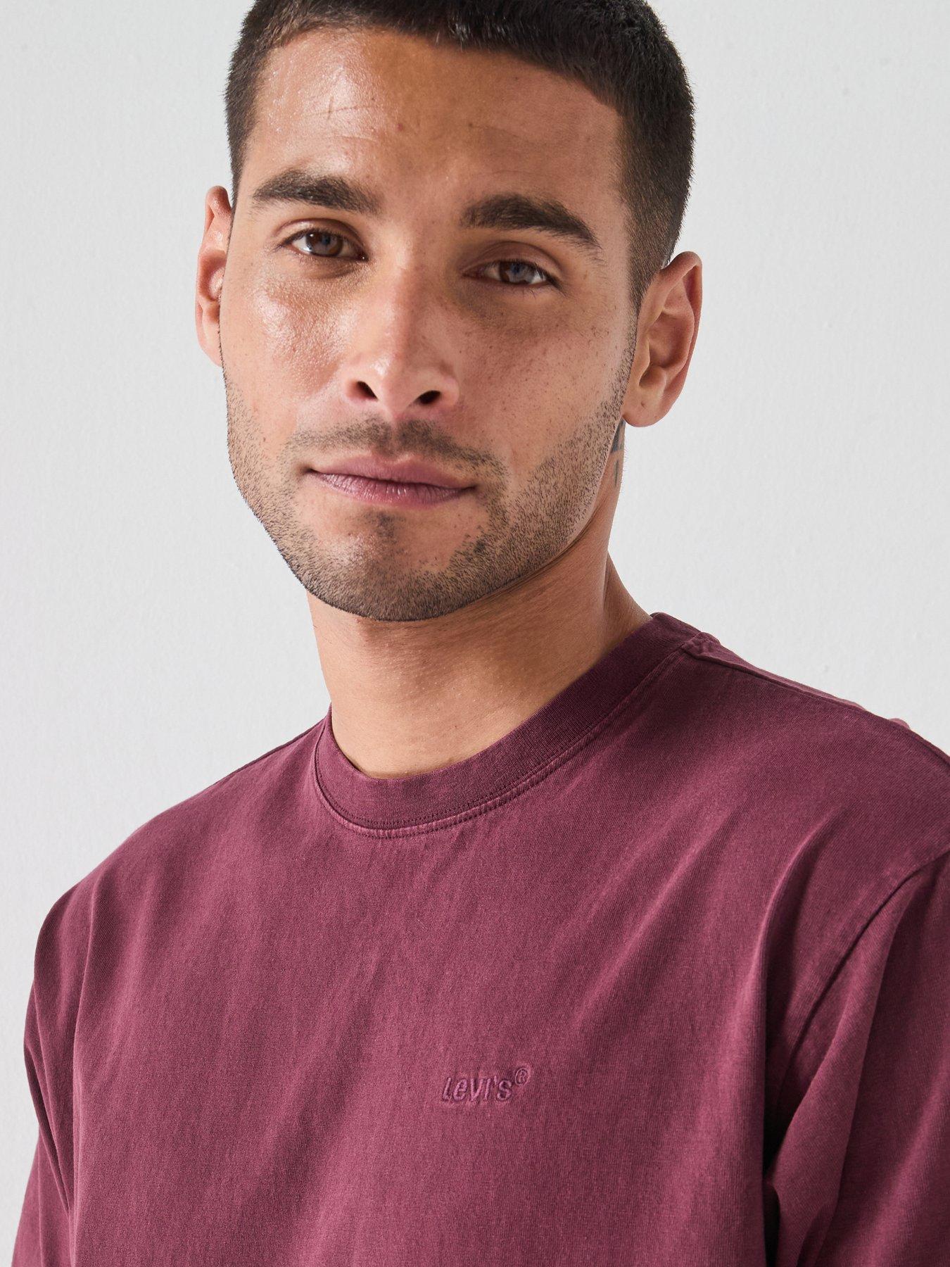 Image 6 of 6 of Levi's Men's Red Tab Vintage Cotton T-Shirt - Red