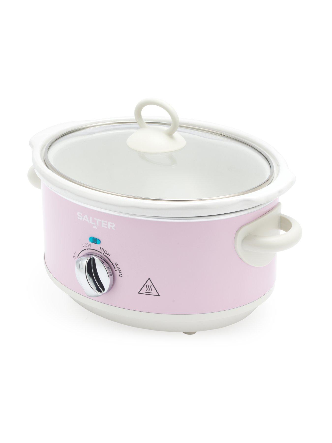 Image 4 of 4 of Salter Retro 3.5L Slow Cooker - Pink
