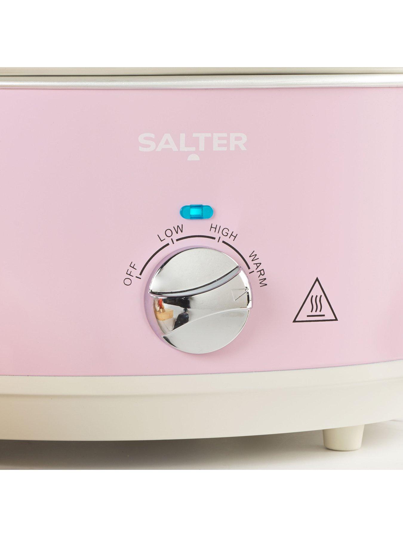 Image 3 of 5 of Salter Retro 6.5L Slow Cooker - Pink