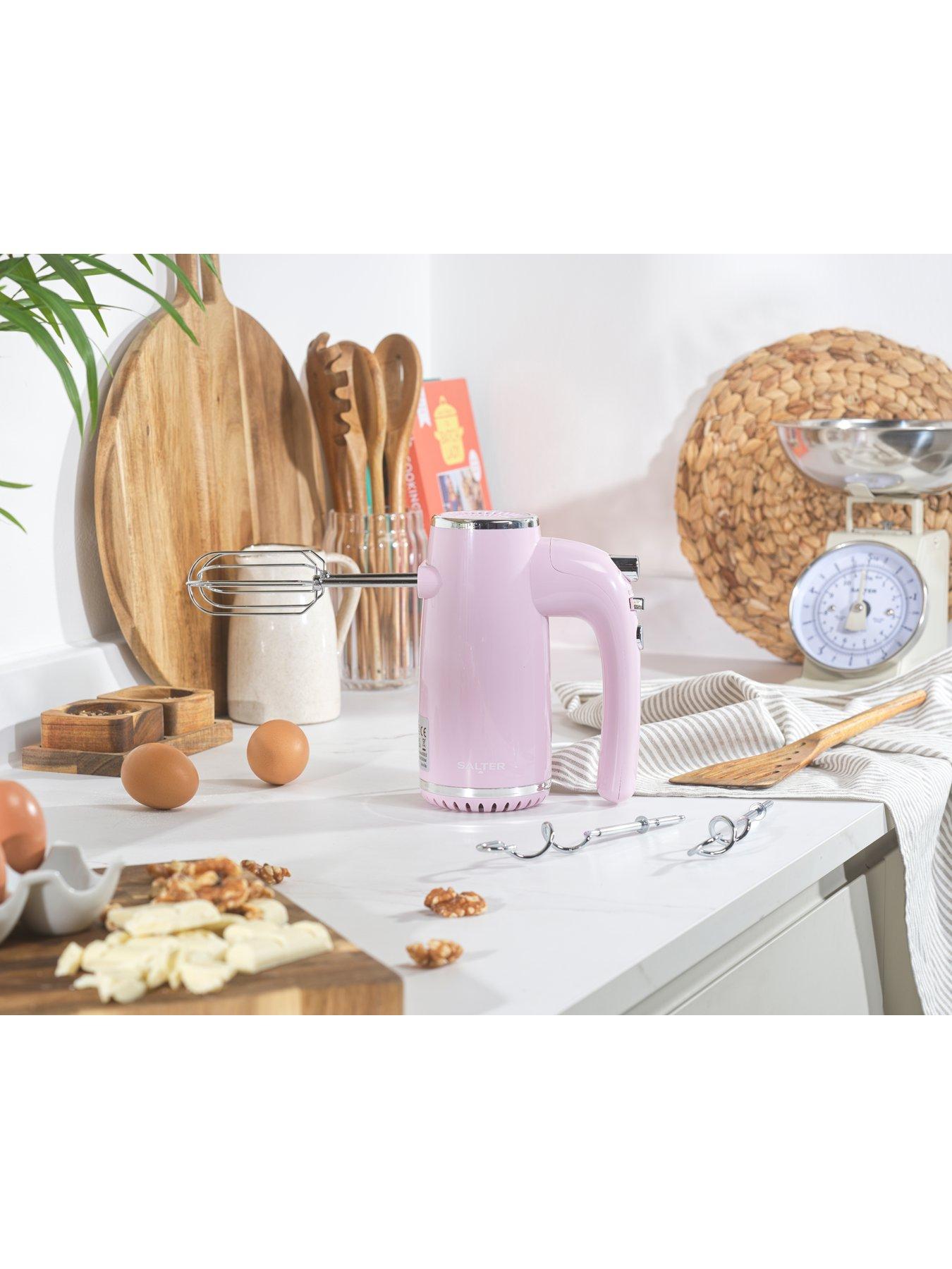 Image 2 of 6 of Salter Salter Retro Hand Mixer - Pink