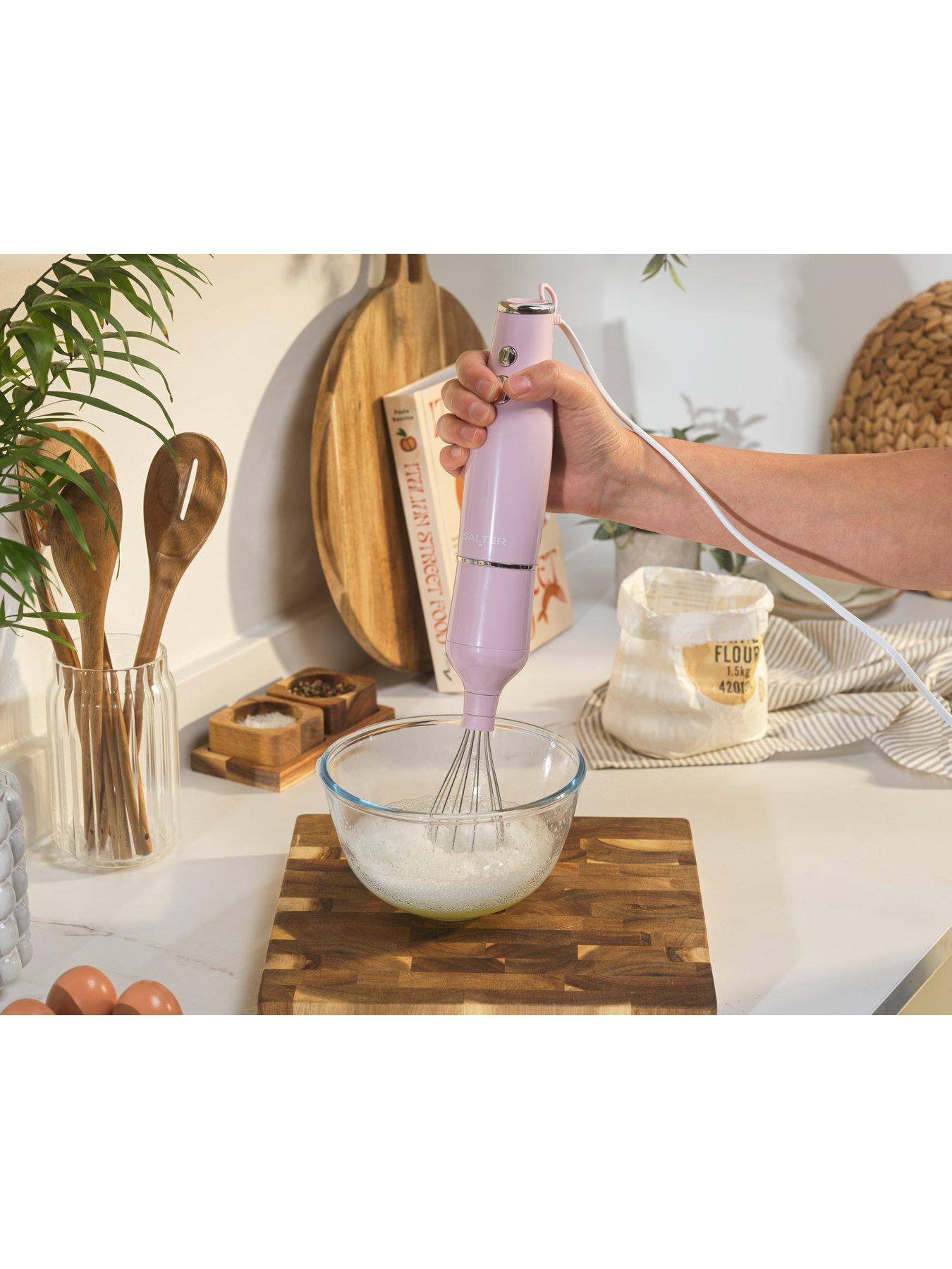 Image 6 of 7 of Salter Retro 3 in 1 Blender Set - Pink
