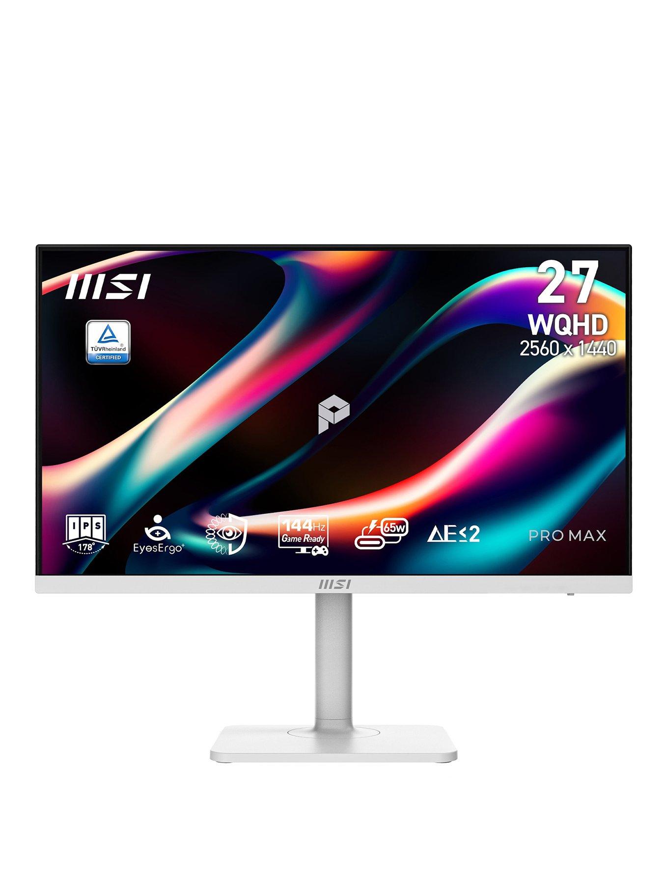 MSI PRO MAX 271QPHW E14 27" WQHD 144Hz IPS Adaptive-Sync HDR Ready Monitor