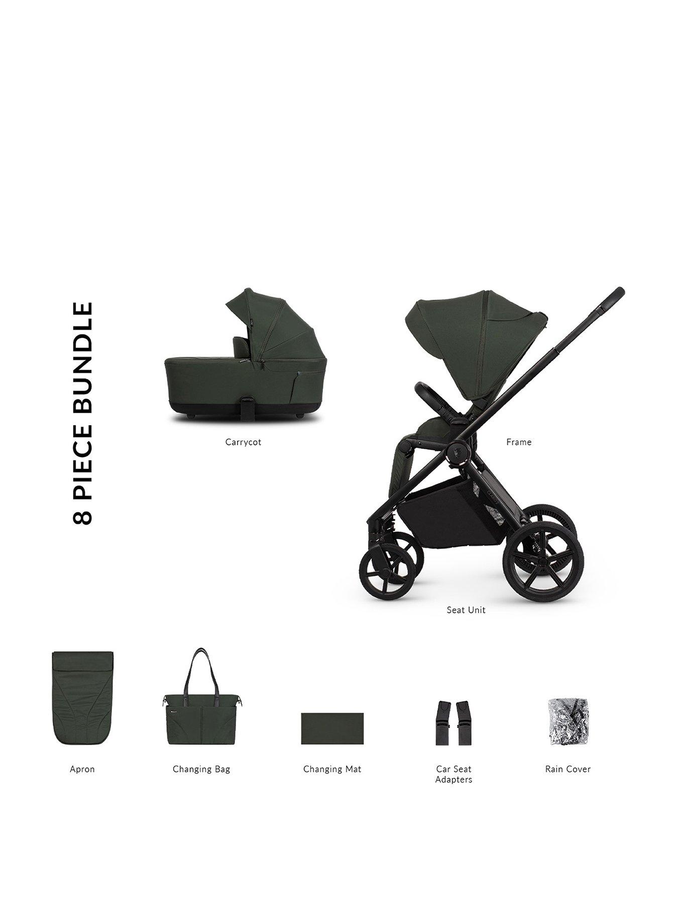 Image 1 of 6 of Venicci Claro 2 - 2in1 Pushchair Bundle Inc. Adapters - Forest