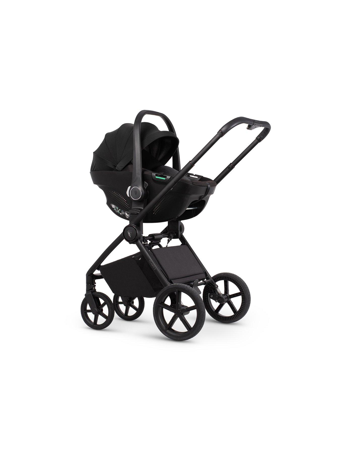 Image 5 of 7 of Venicci Claro 2 - 4in1 Pushchair Bundle Tiago Black Car Seat and 360 Base - Fog