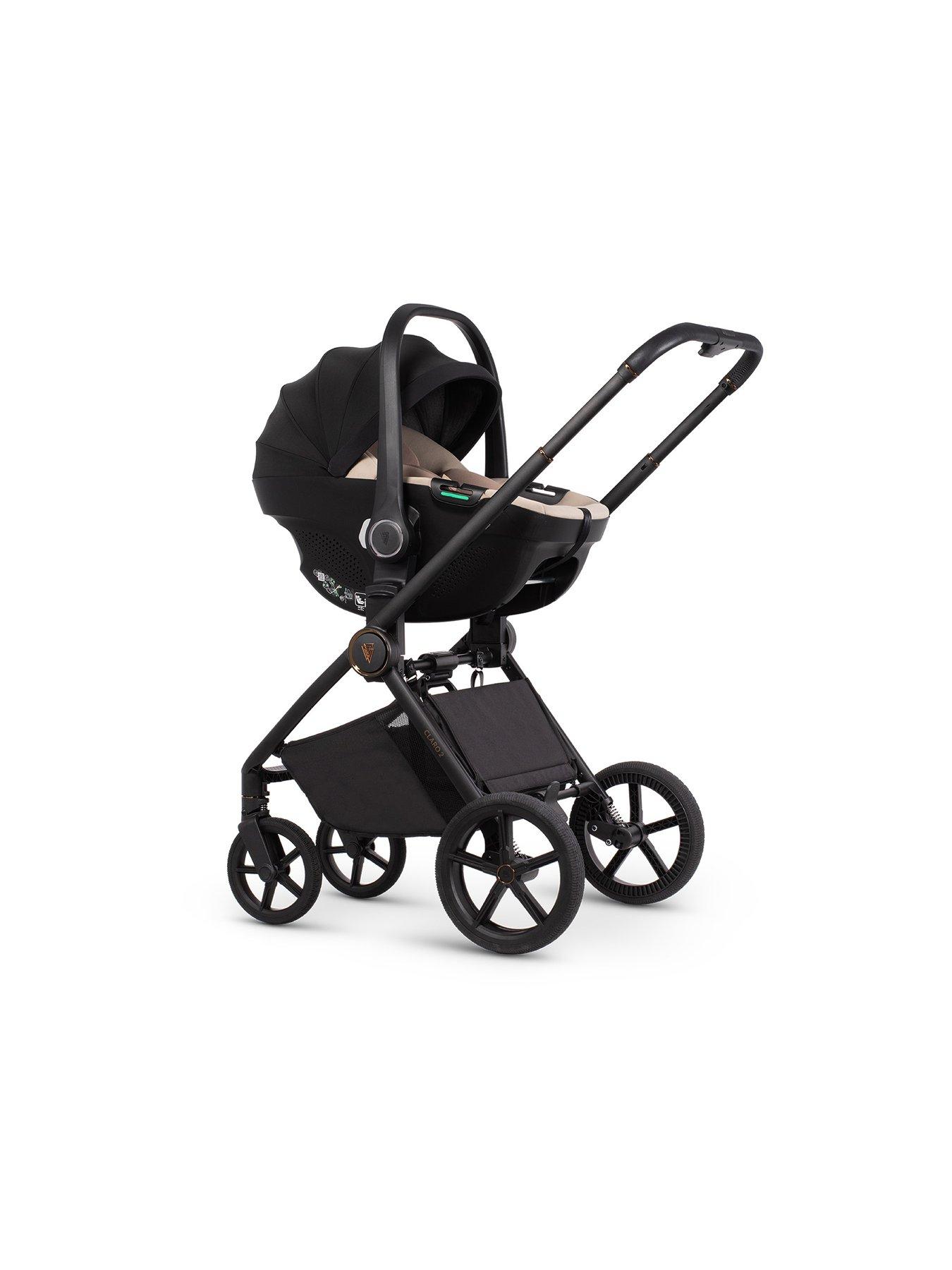 Image 5 of 7 of Venicci Claro 2 - 4in1 Pushchair Bundle Tiago Beige Car Seat and 360 Base - Chocolate