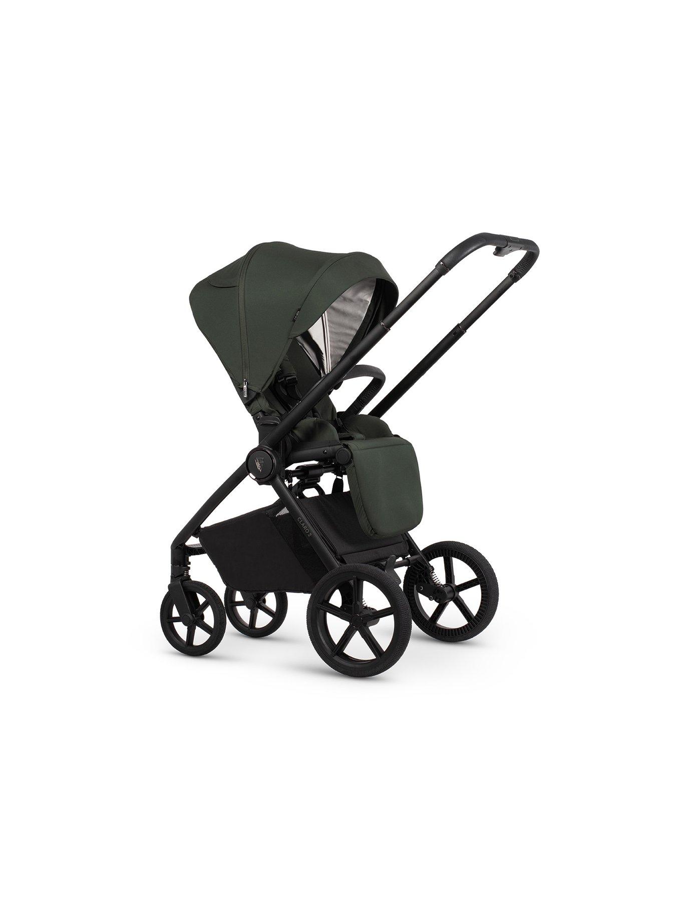 Image 3 of 7 of Venicci Claro 2 - 4in1 Pushchair Bundle Tiago Black Car Seat and 360 Base - Forest