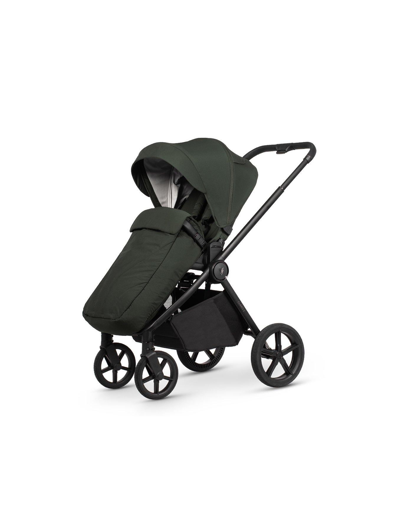 Image 4 of 7 of Venicci Claro 2 - 4in1 Plus Pushchair Bundle Tiago Black Car Seat and 360 Base - Forest