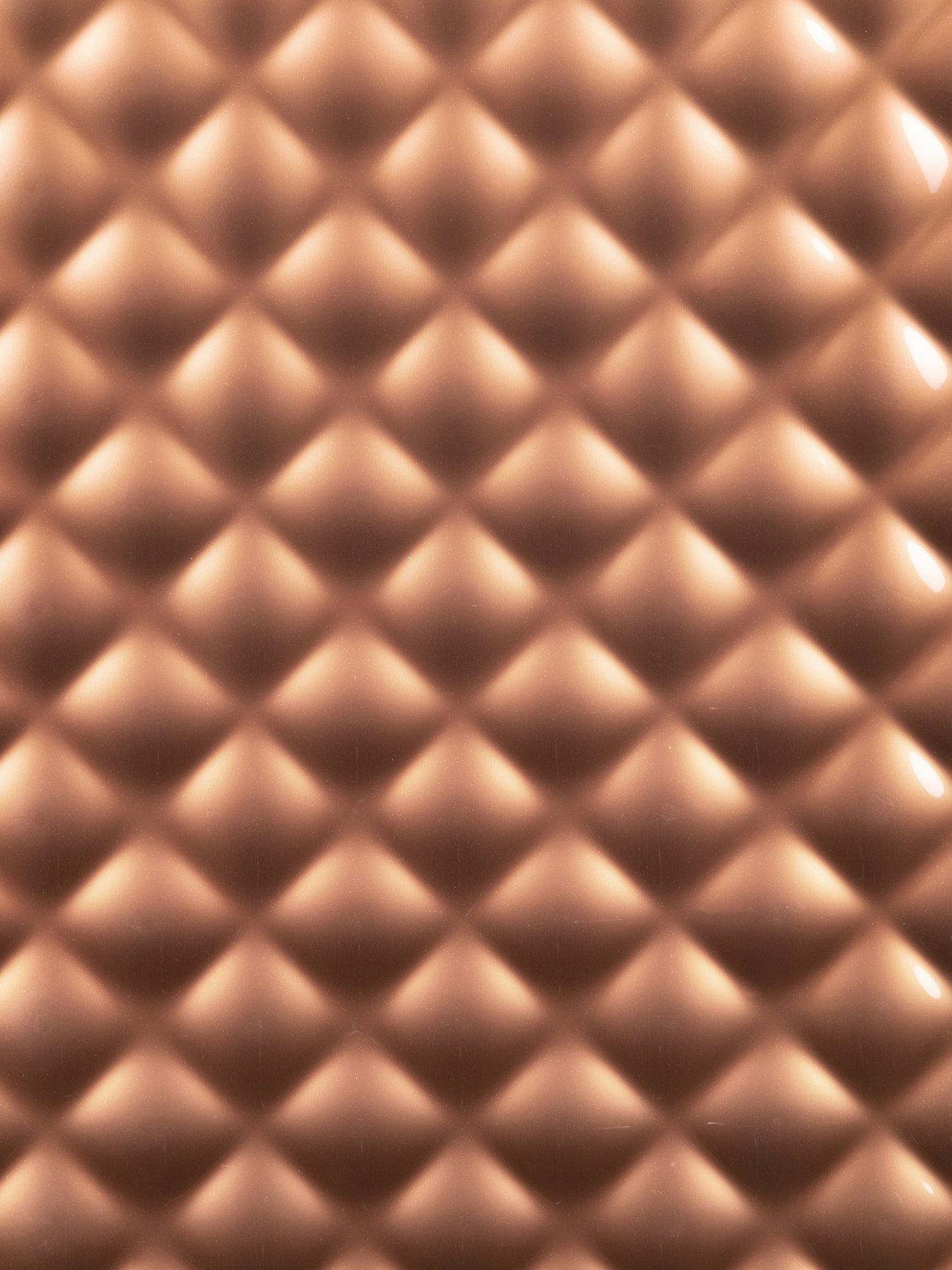 Image 6 of 7 of it Luggage Glitzy Metallic Copper Vanity Case