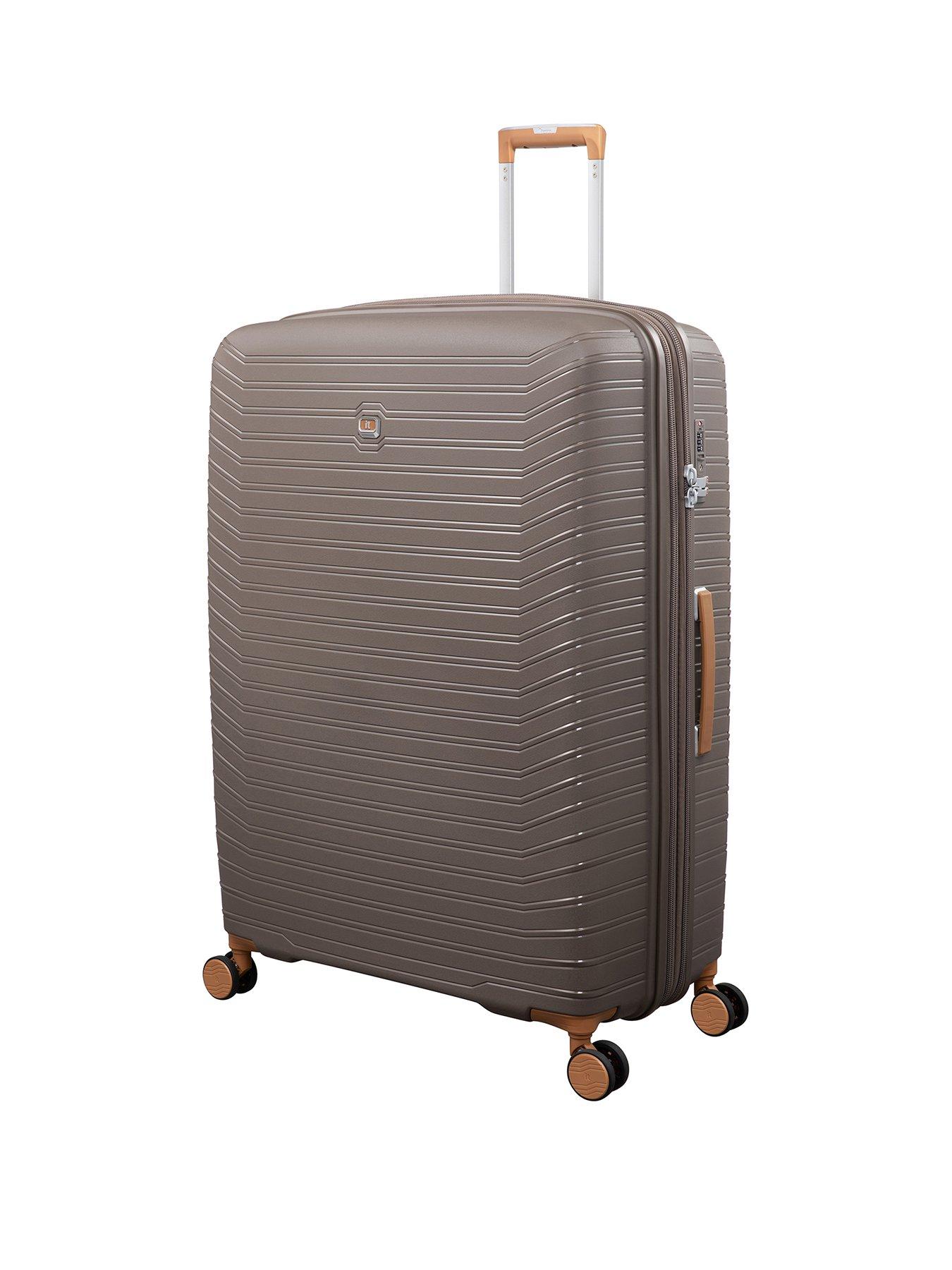 Image 1 of 7 of it Luggage Continuous Coffee Quartz X-Large Suitcase