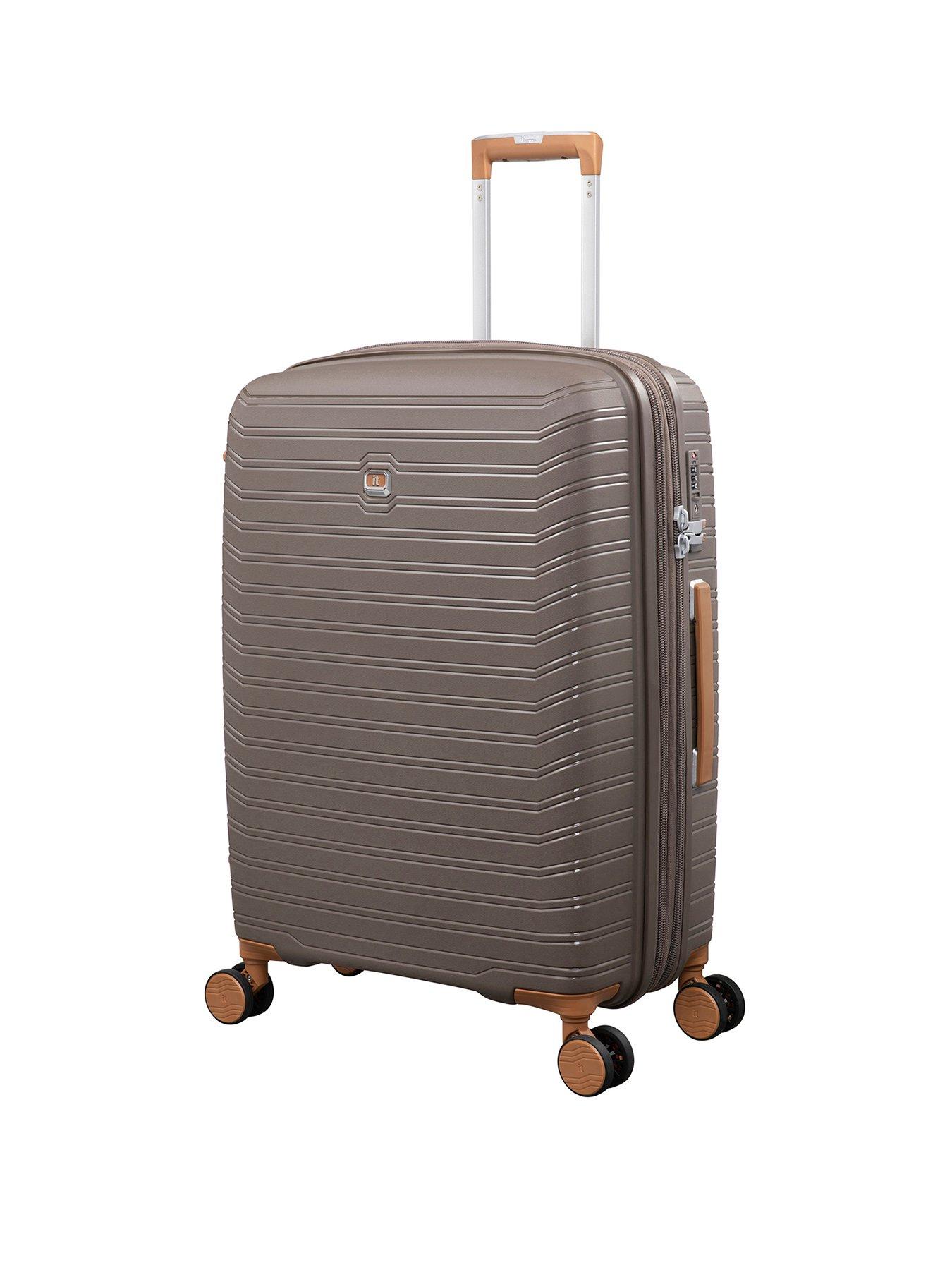 it Luggage Continuous Coffee Quartz Medium Suitcase