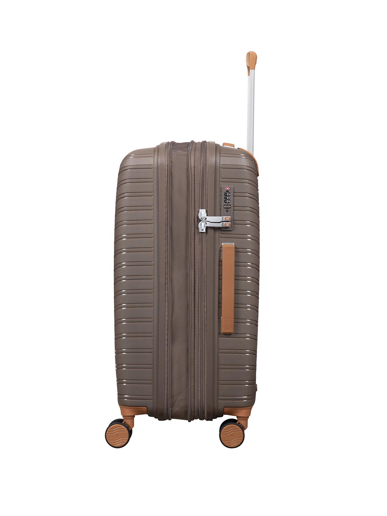 Image 5 of 7 of it Luggage Continuous Coffee Quartz Medium Suitcase