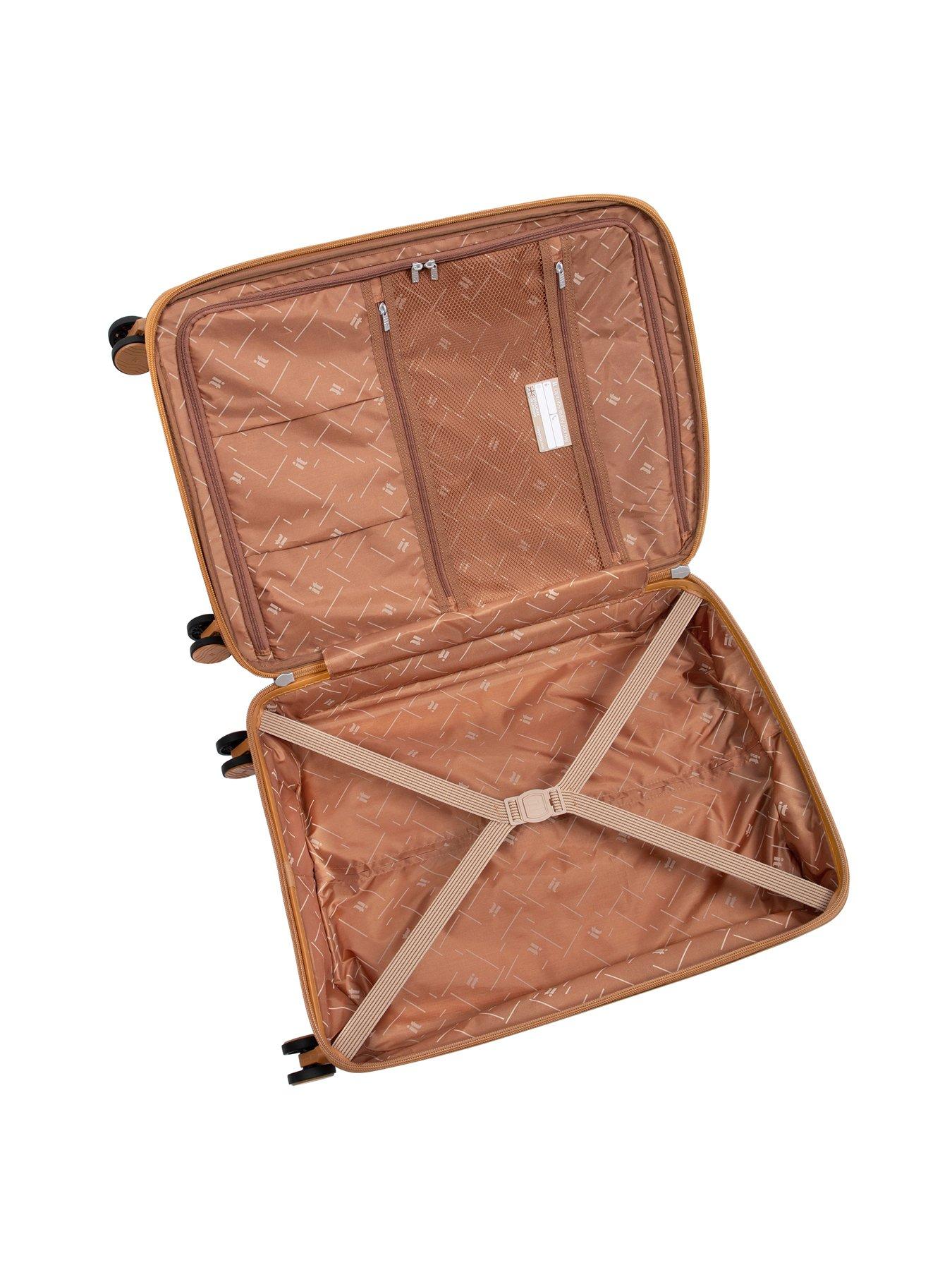 Image 7 of 7 of it Luggage Continuous Pumpkin Spice X-Large Suitcase