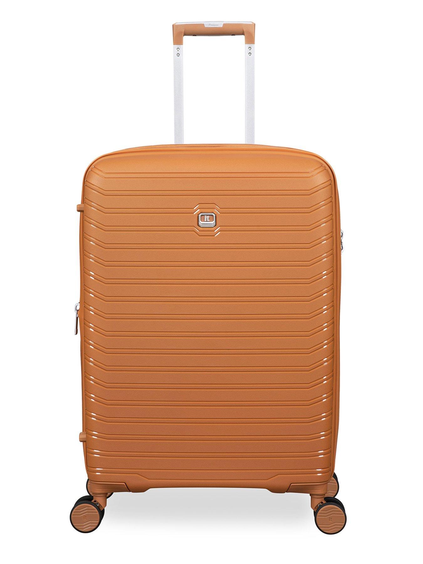 Image 2 of 7 of it Luggage Continuous Pumpkin Spice Medium Suitcase
