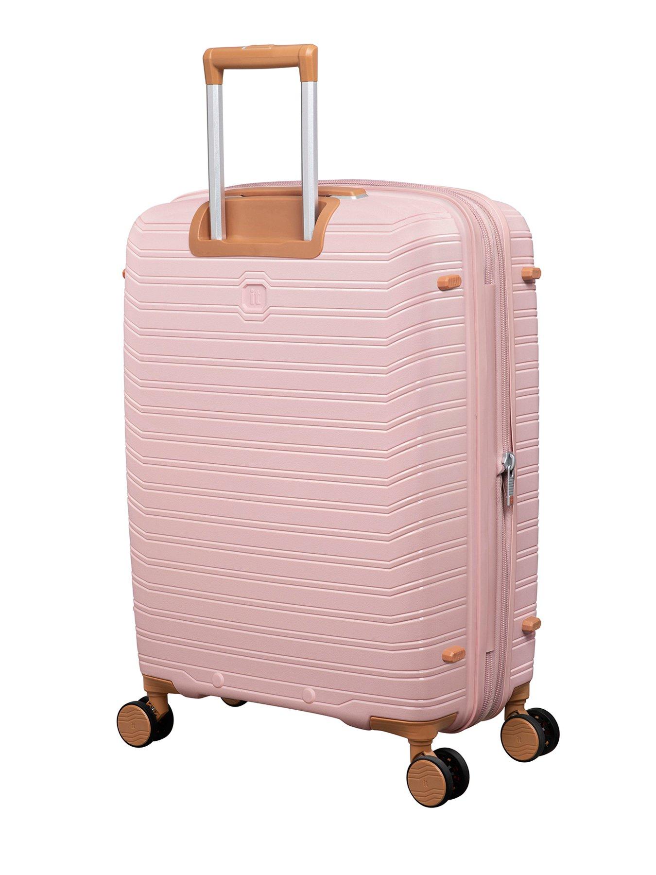 Image 3 of 7 of it Luggage Continuous Peach Whip Large Suitcase